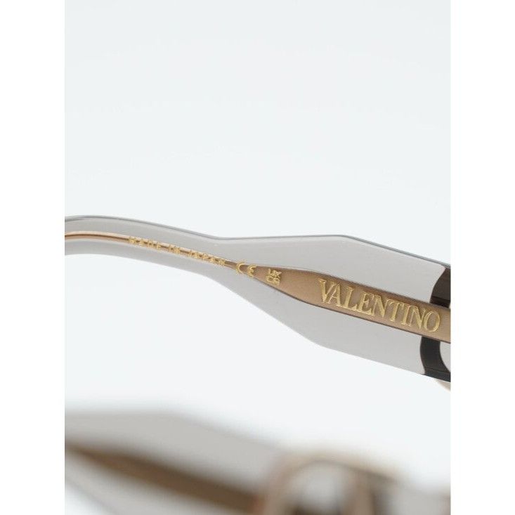 Valentino Valentino V-SETTE VLS-166C Sunglasses Grey Square Frame Size ONE SIZE - 6 Thumbnail