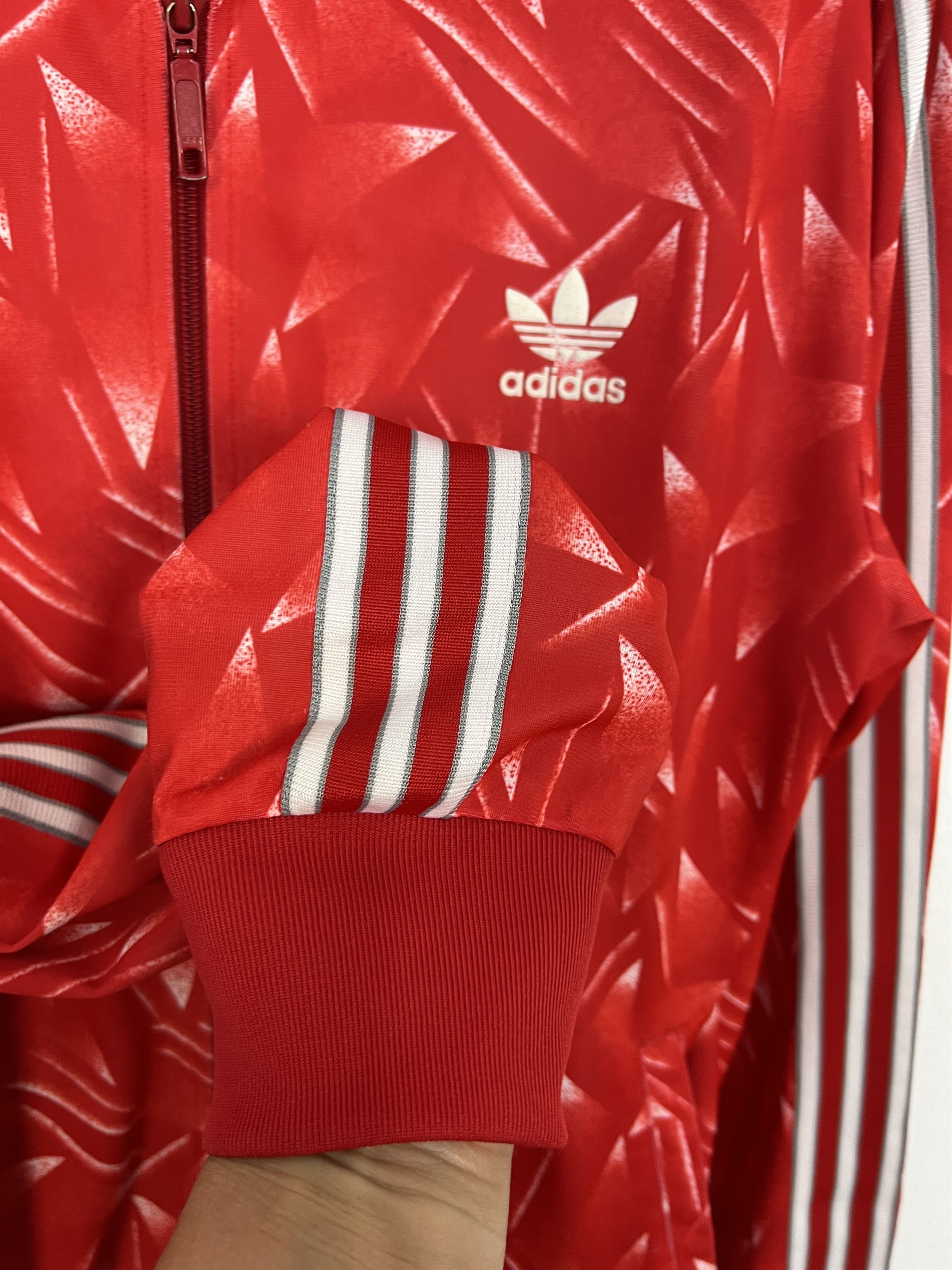 Adidas 1989 Liverpool Retro Adidas Originals Football Jacket Soccer Size US XL / EU 56 / 4 - 5 Thumbnail