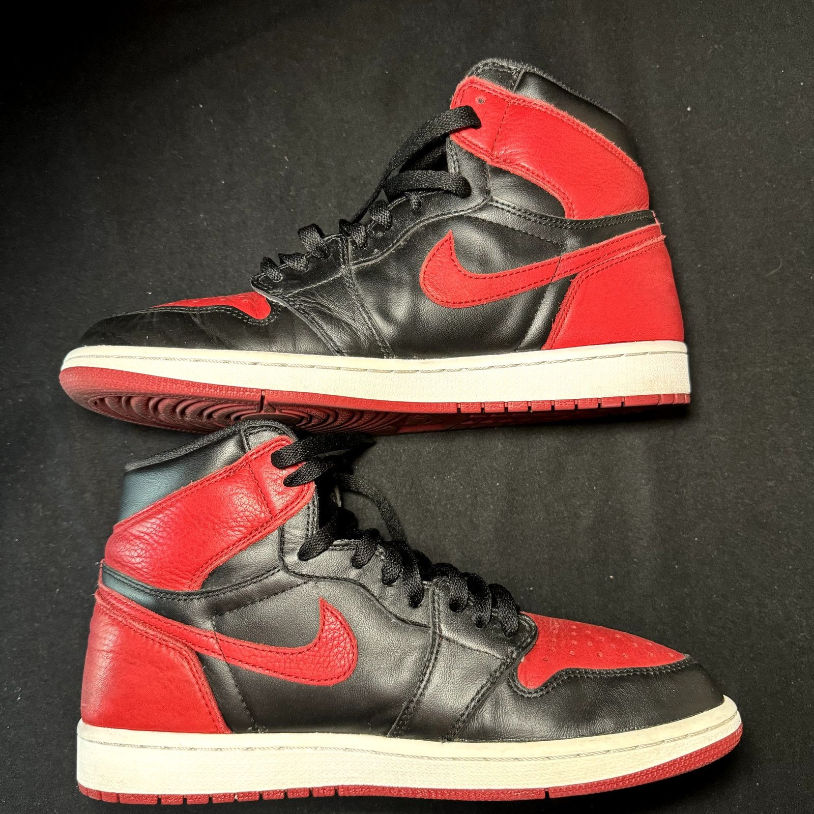 Jordan Brand × Nike Size 10 - Air Jordan 1 Retro High OG Banned 2016 Men's Shoes Size US 10 / EU 43 - 3 Thumbnail