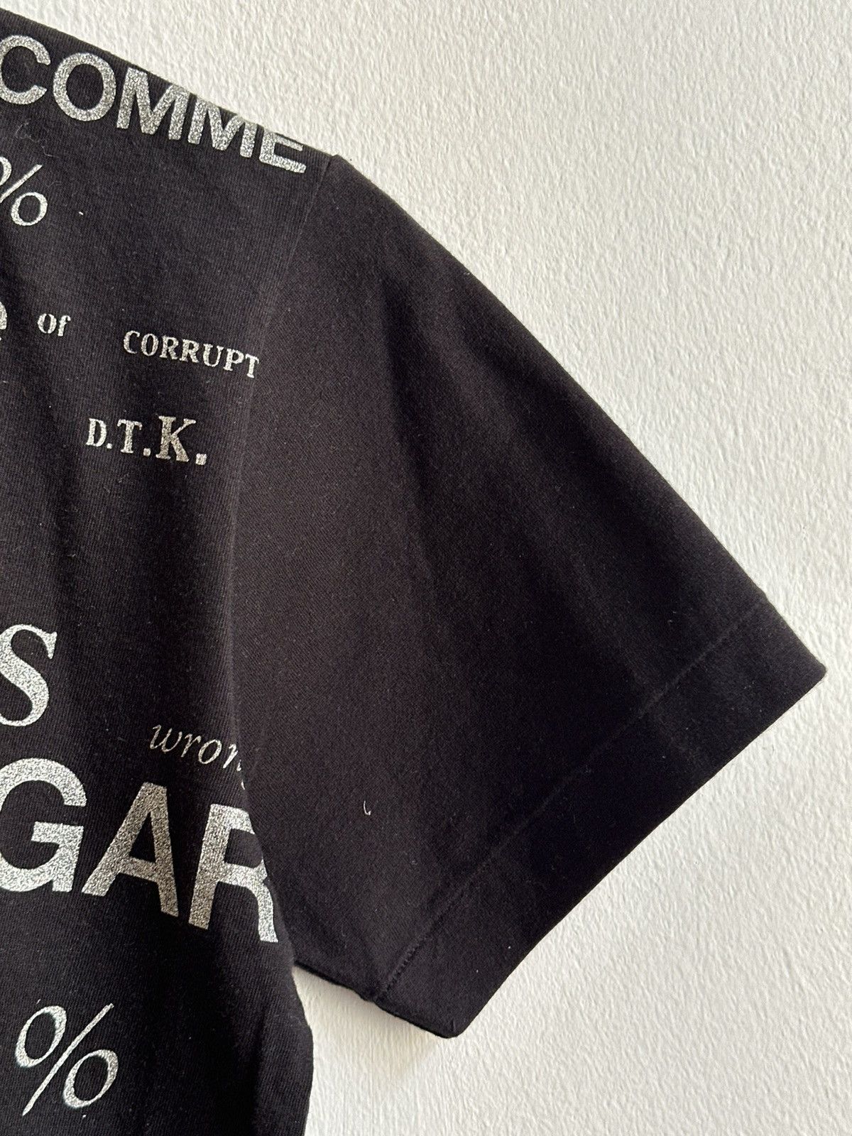 Comme des Garcons COMME des Garçons vintage Lettering Print Archive T-Shirt Size US S / EU 44-46 / 1 - 9 Thumbnail