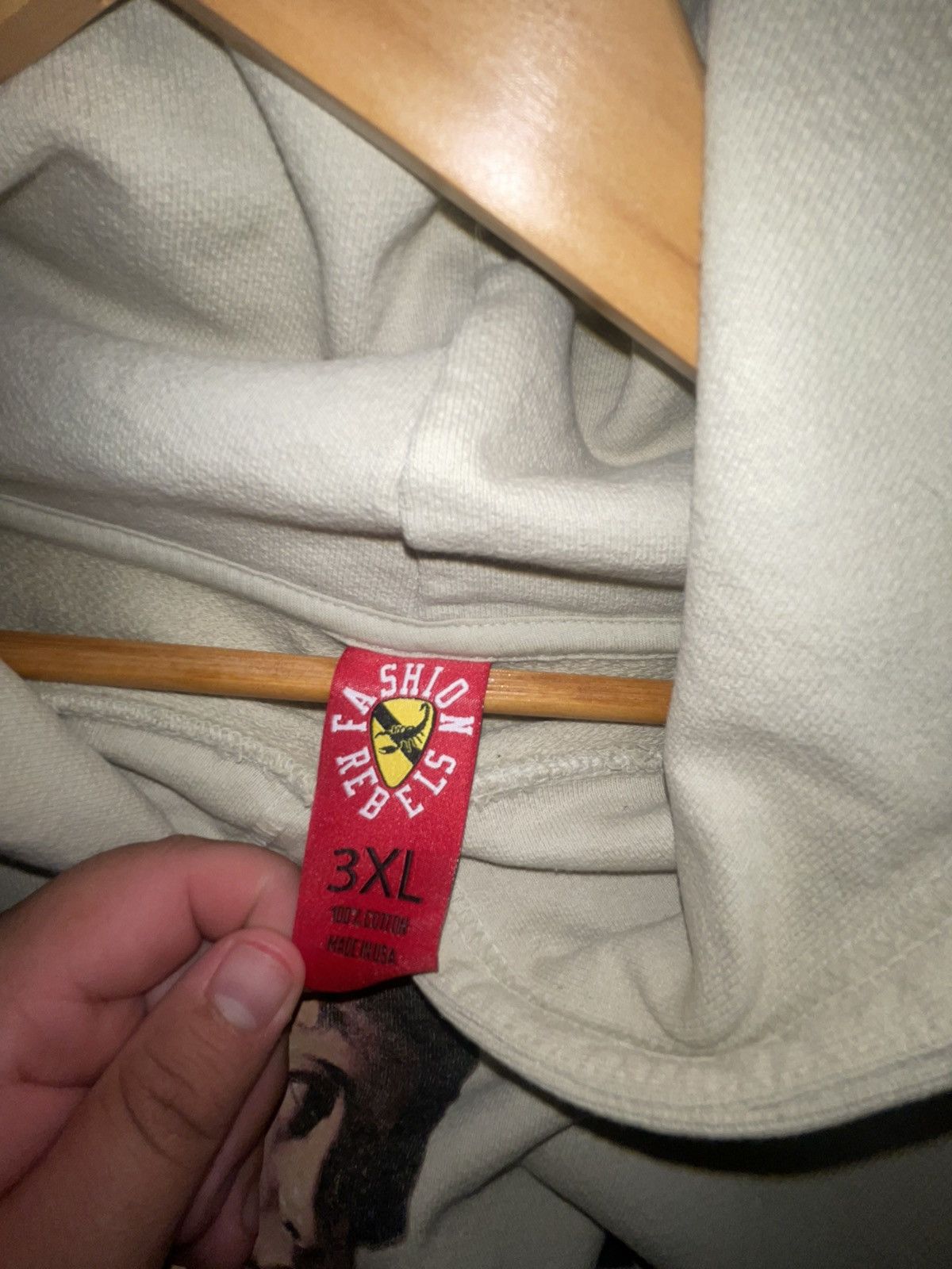 Other 3X SUPER RARE VIRGIL ABLOH DESIGNED. PRAY FOR PARIS HOODIE Size US XXL / EU 58 / 5 - 4 Thumbnail