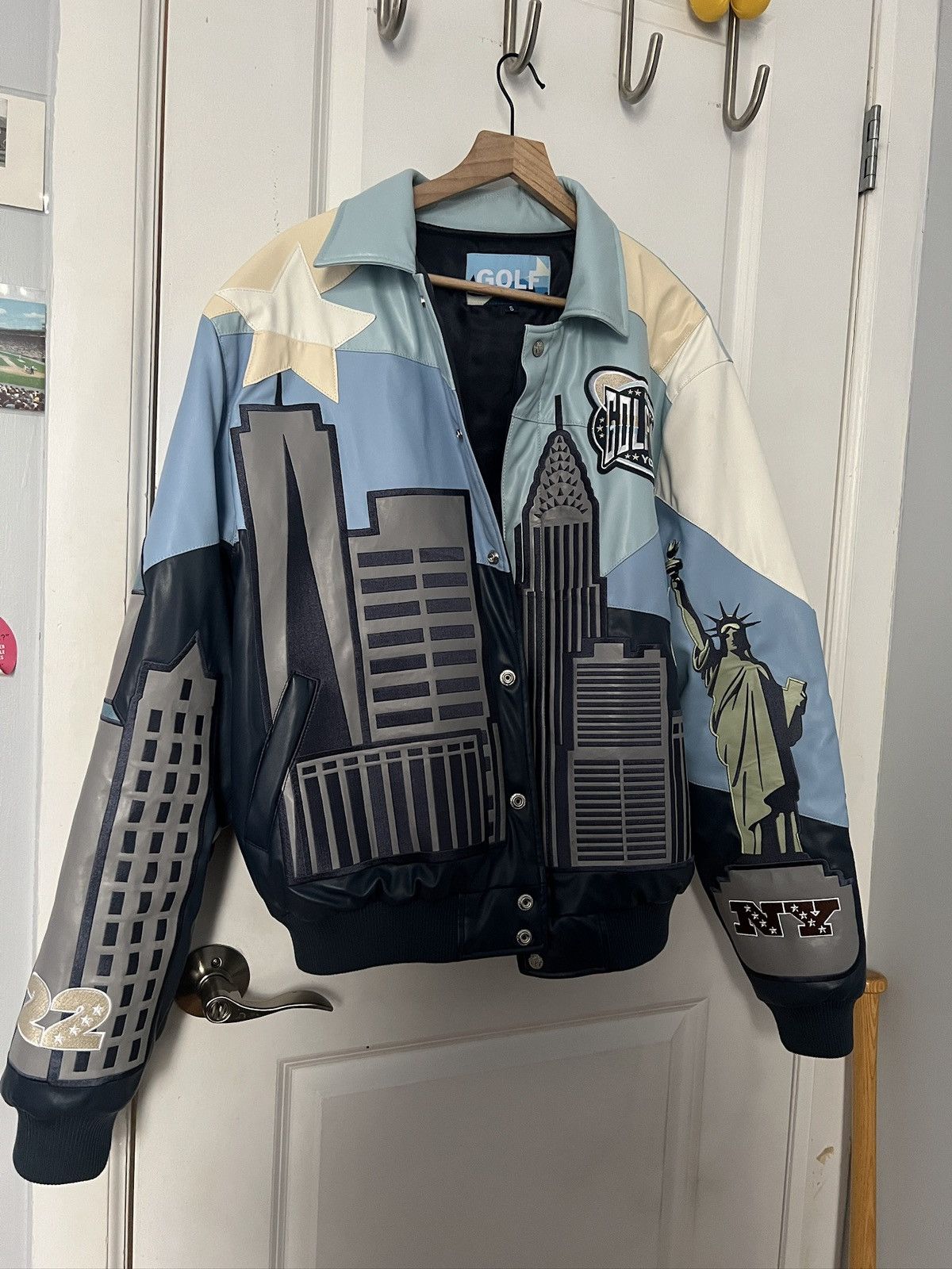 Golf Wang Golf Wang x Jeff Hamilton Leather Jacket Size US S / EU 44-46 / 1 - 4 Thumbnail