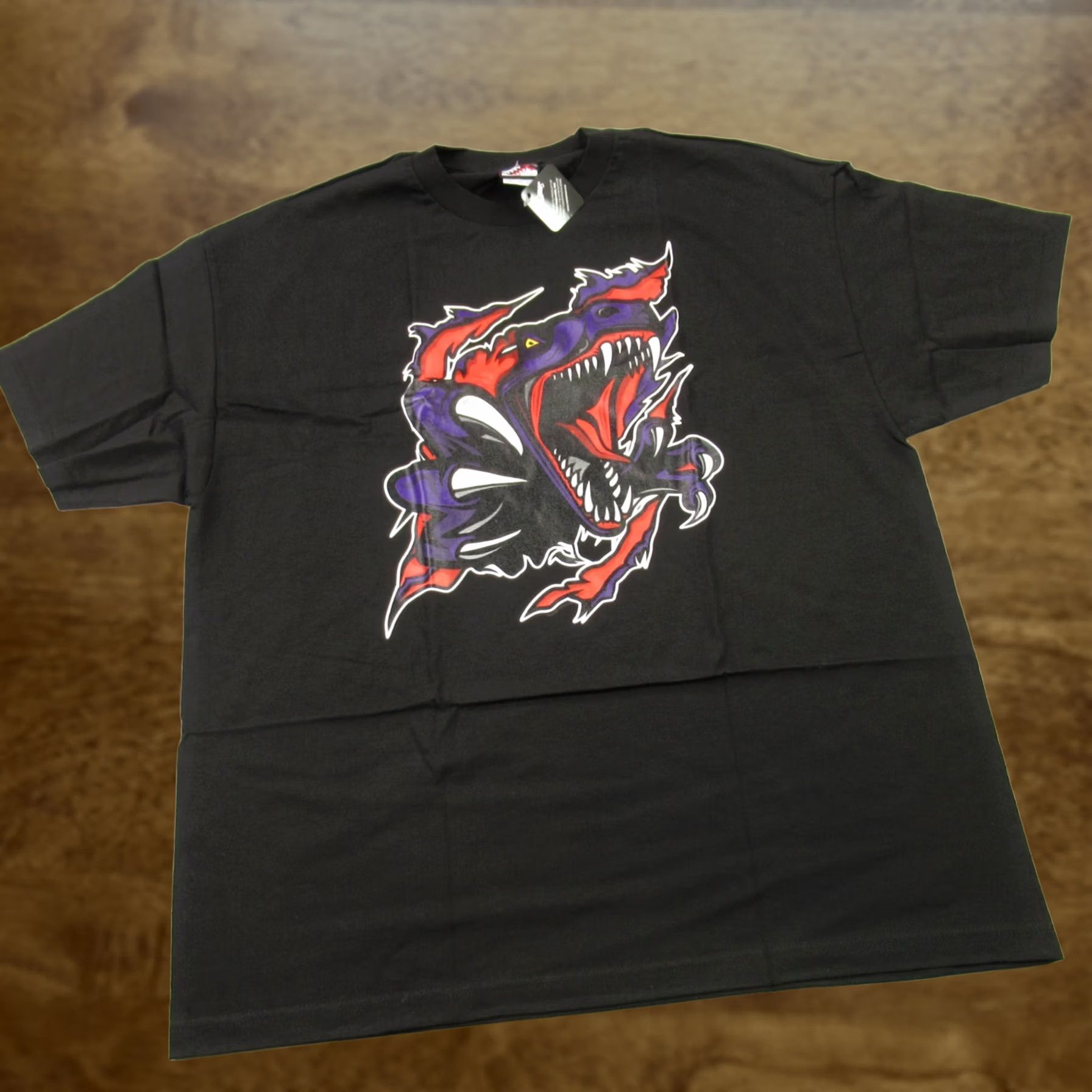 Vintage Bruisers Mens 2XL Short Sleeve Black Sweatshirt - Cotton Knit Fabric Size US XXL / EU 58 / 5 - 1 Thumbnail