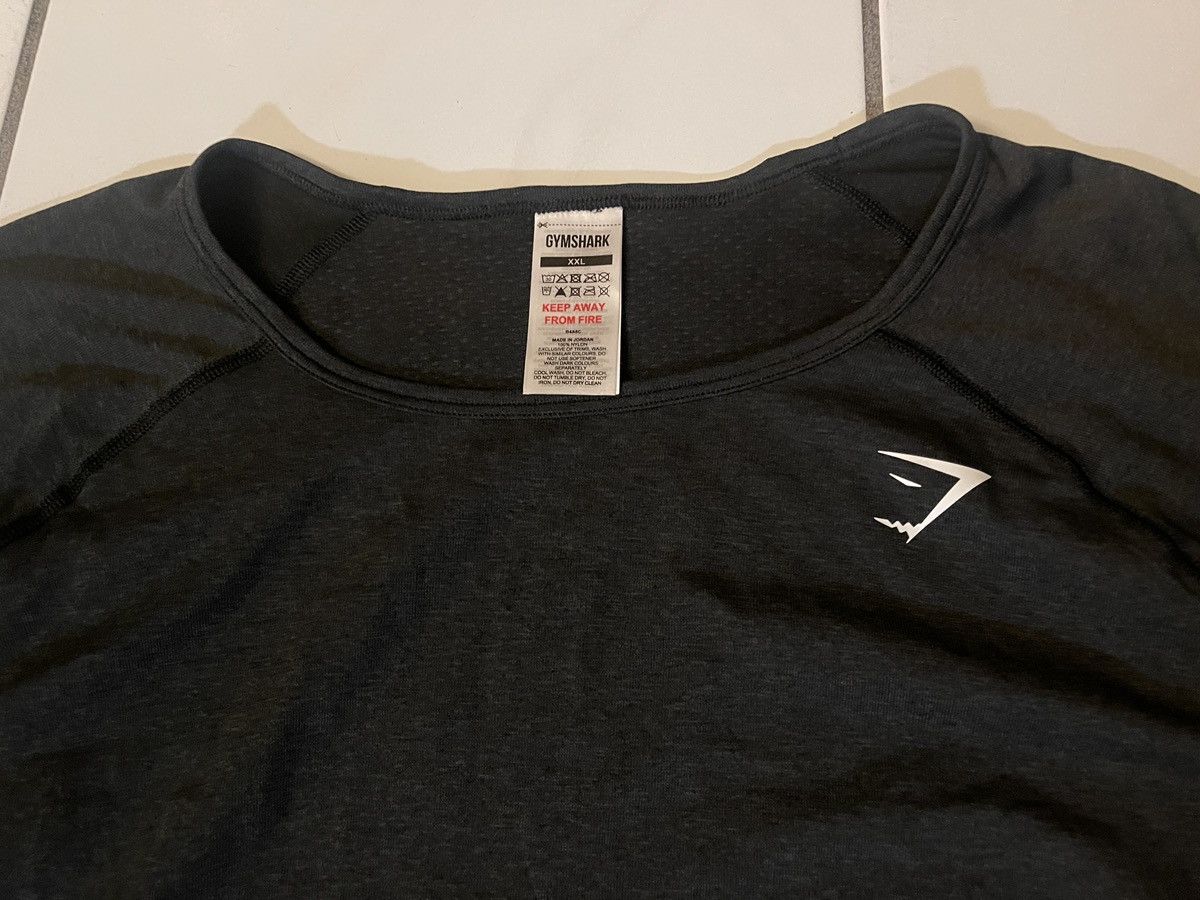 Gymshark Gymshark Mens Black Long Sleeve T Shirt Fit Activewear XXL Size US XXL / EU 58 / 5 - 2 Thumbnail