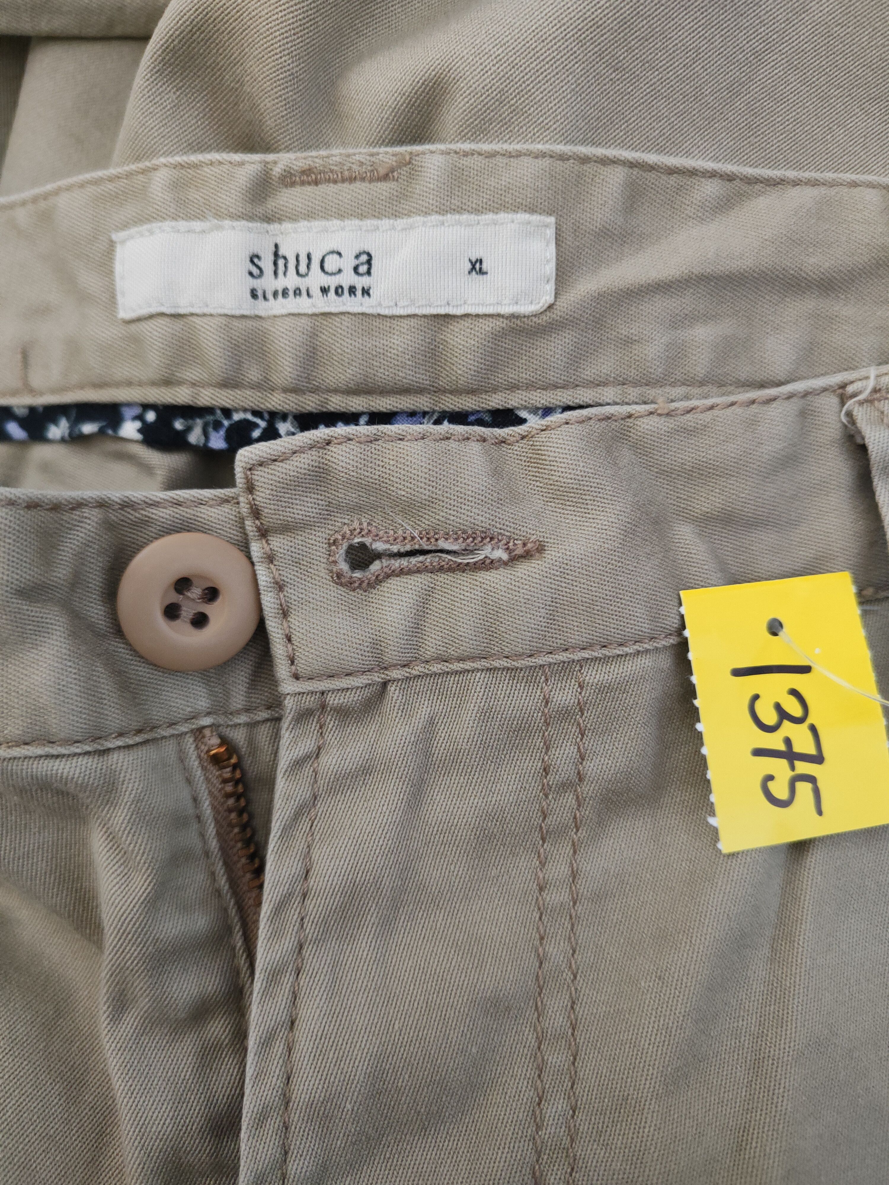 Global Work DL Shuca Global Work Beige Multipocket Cargo Pants #1375 Size 32" / US 10 / IT 46 - 14 Thumbnail