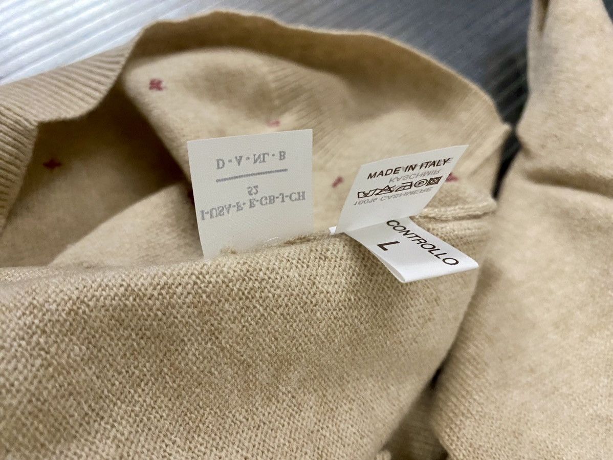 Brunello Cucinelli Brunello Cucinelli 🇮🇹 malt hand knit + cashmere crew 52 NWT Size US L / EU 52-54 / 3 - 6 Thumbnail