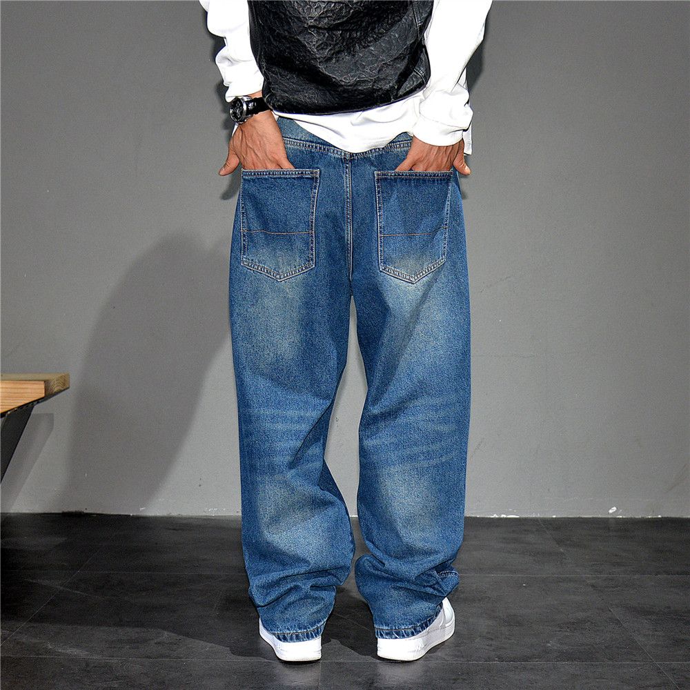 Japanese Brand × Jean Street 90’s hiphop washed skateboard hip-hop jeans Size US 37 - 3 Thumbnail