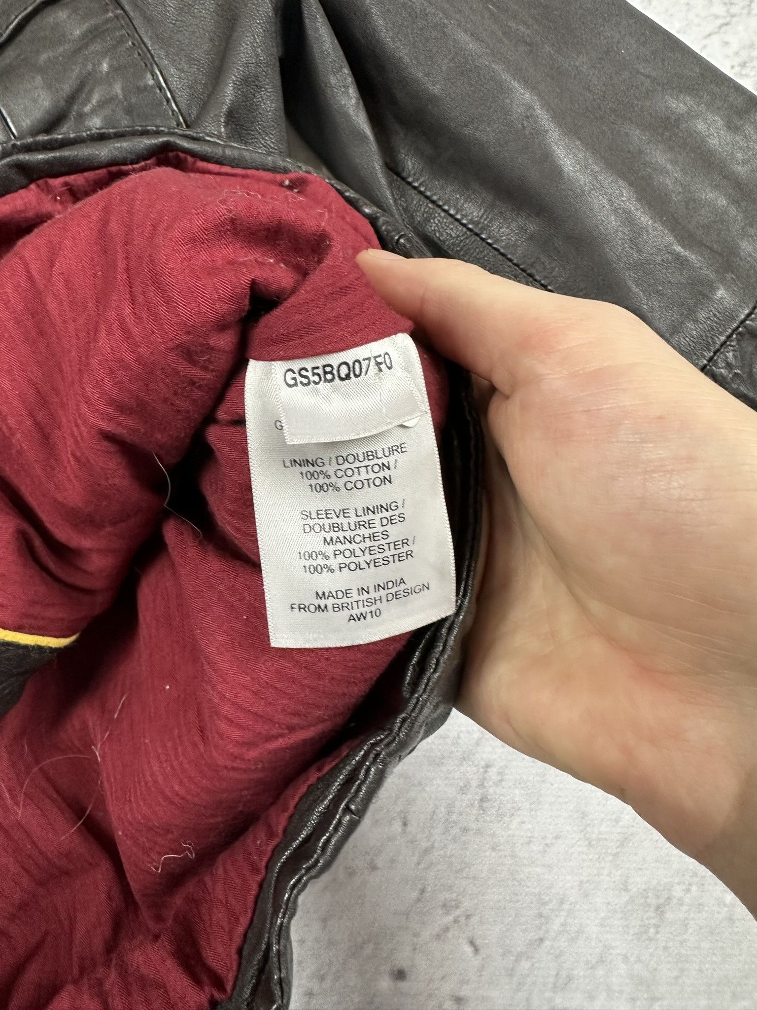 Superdry Superdry leather jacket biker avant garde archive Size M / US 6-8 / IT 42-44 - 6 Thumbnail