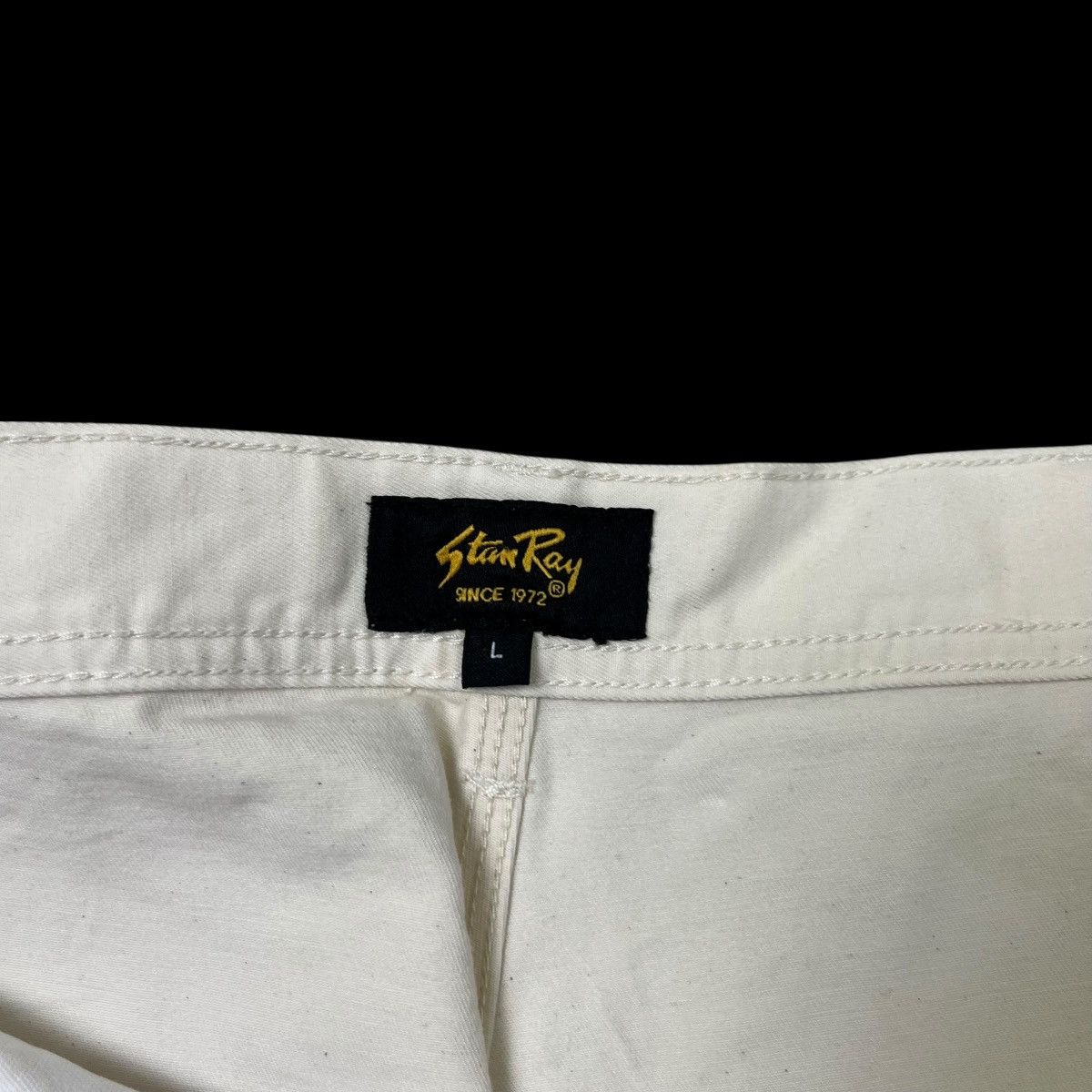 Stan Ray Stan Ray x Paul Smith Painter Pants - Cream/White Colorblock Size US 32 / EU 48 - 5 Thumbnail