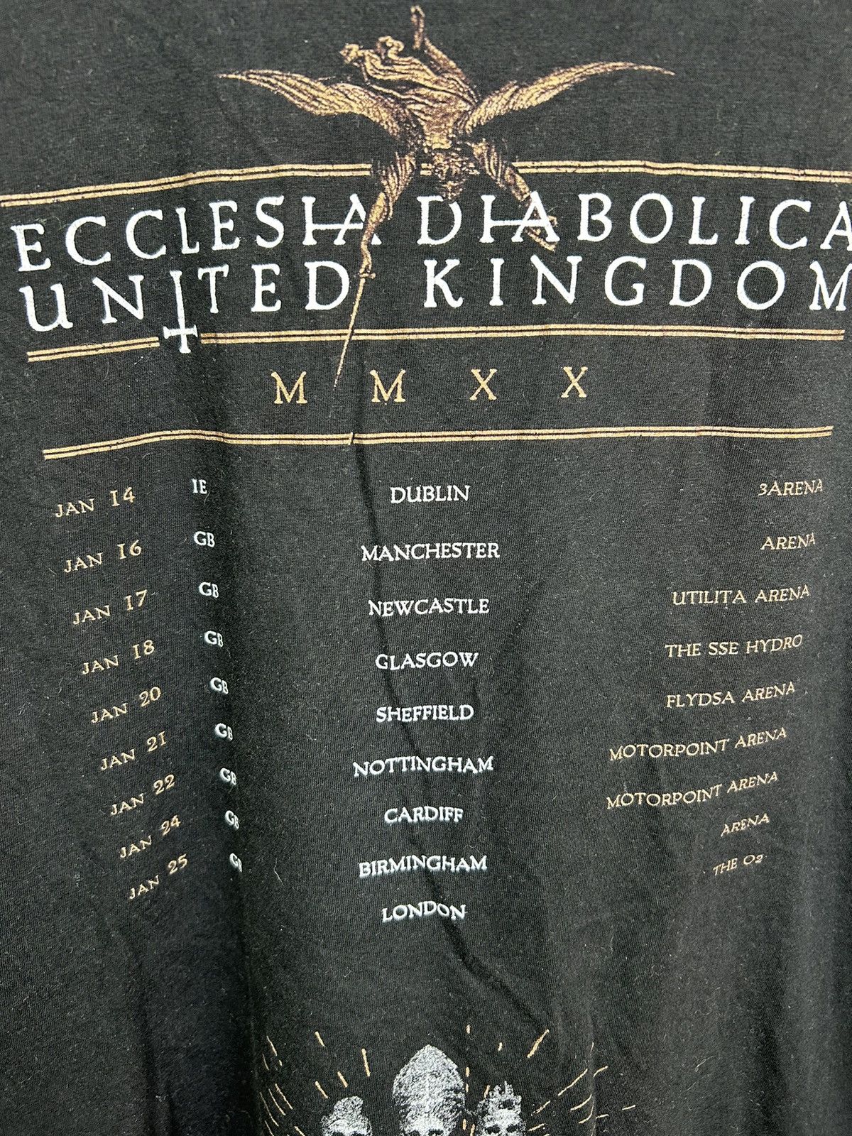 Band Tees Behemoth Ecclesia Diabolica American Band T shirt Size US XL / EU 56 / 4 - 14 Thumbnail
