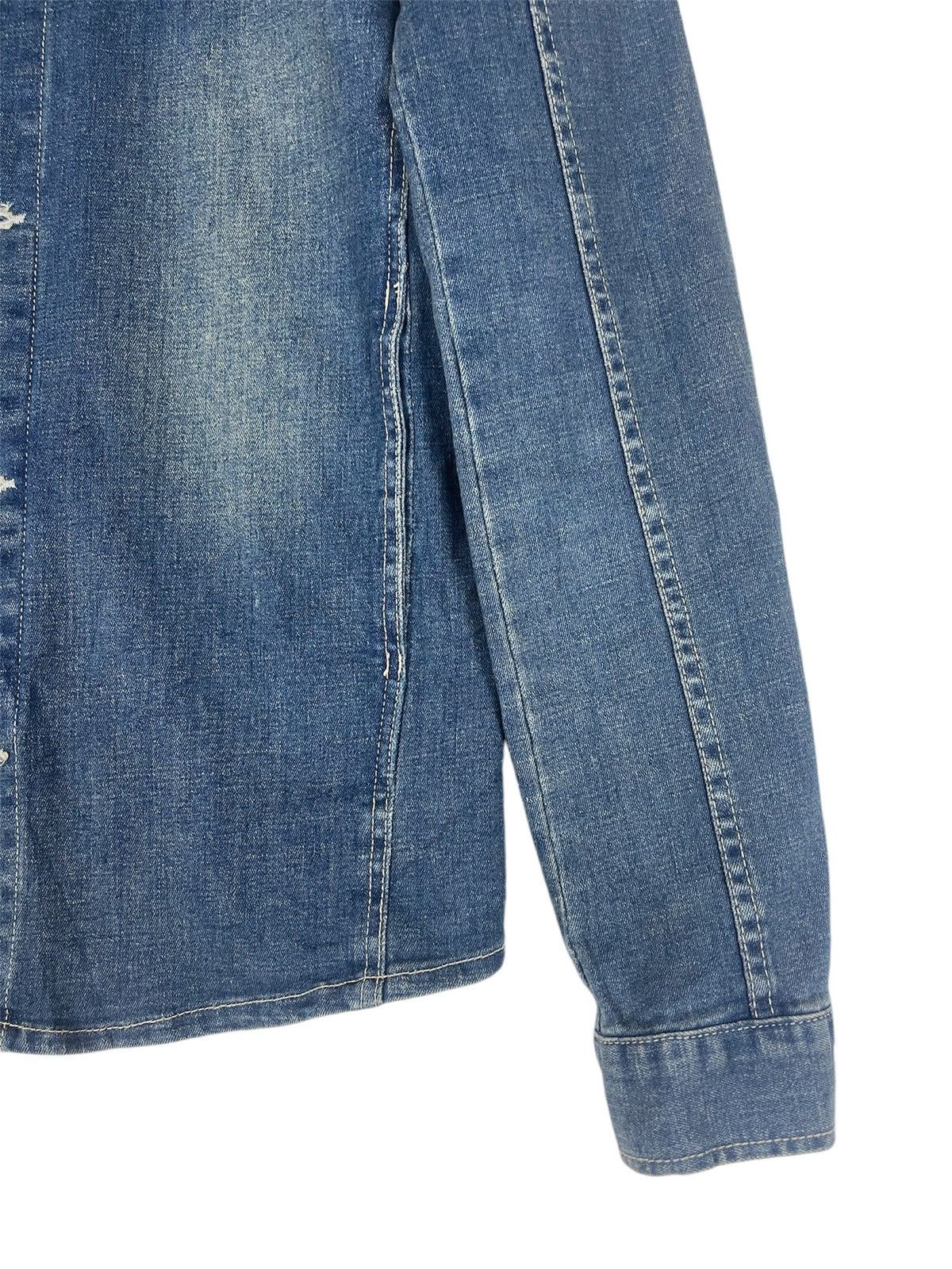 Japanese Brand CALL&RESPONSE DENIM JACKET Size US M / EU 48-50 / 2 - 5 Thumbnail