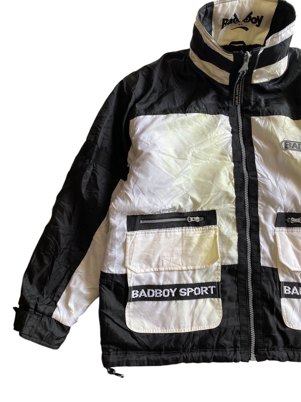 Vintage VINTAGE BADBOY FLEECE REVERSIBLE JACKET Size US L / EU 52-54 / 3 - 6 Thumbnail