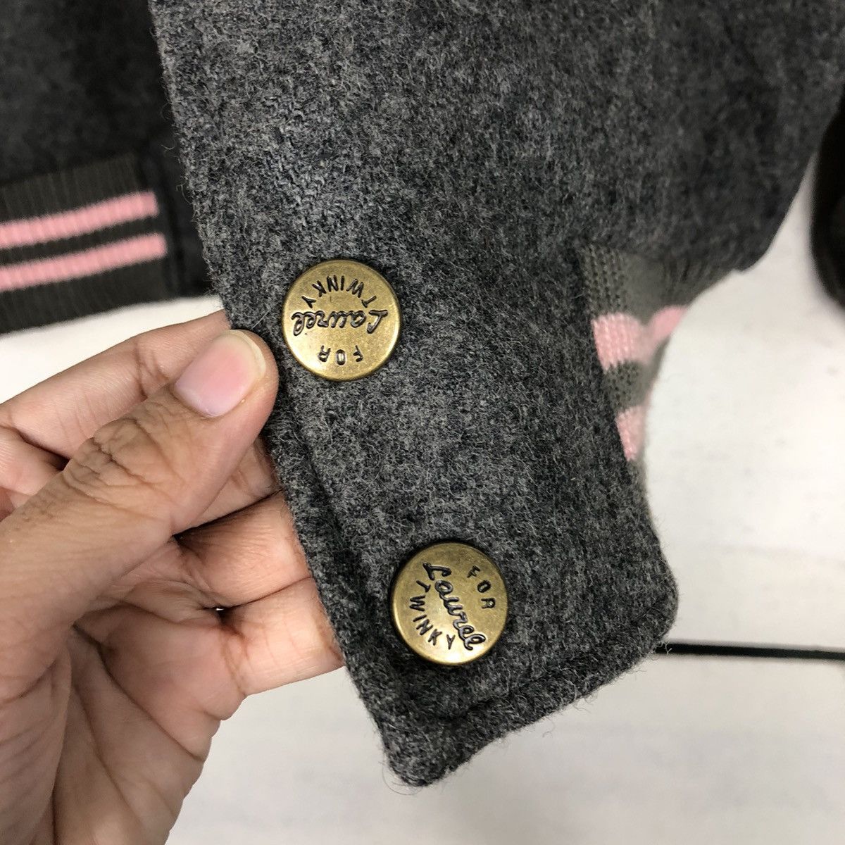 Japanese Brand 📌Vintage Varsity Bomber Jacket Wool Flandre Issey Miyake Size US M / EU 48-50 / 2 - 17 Thumbnail