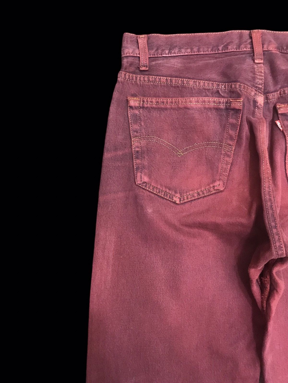 Levi's × Vintage 💥90s STYLE💥Vintage Levis 501 Original Distrssed Denim F113 Size US 30 / EU 46 - 10 Thumbnail
