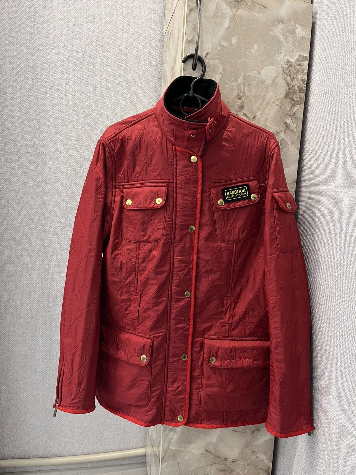 Barbour Vintage Barbour International Casual Woman Coat Jacket Size XL / US 12-14 / IT 48-50 - 1 Thumbnail