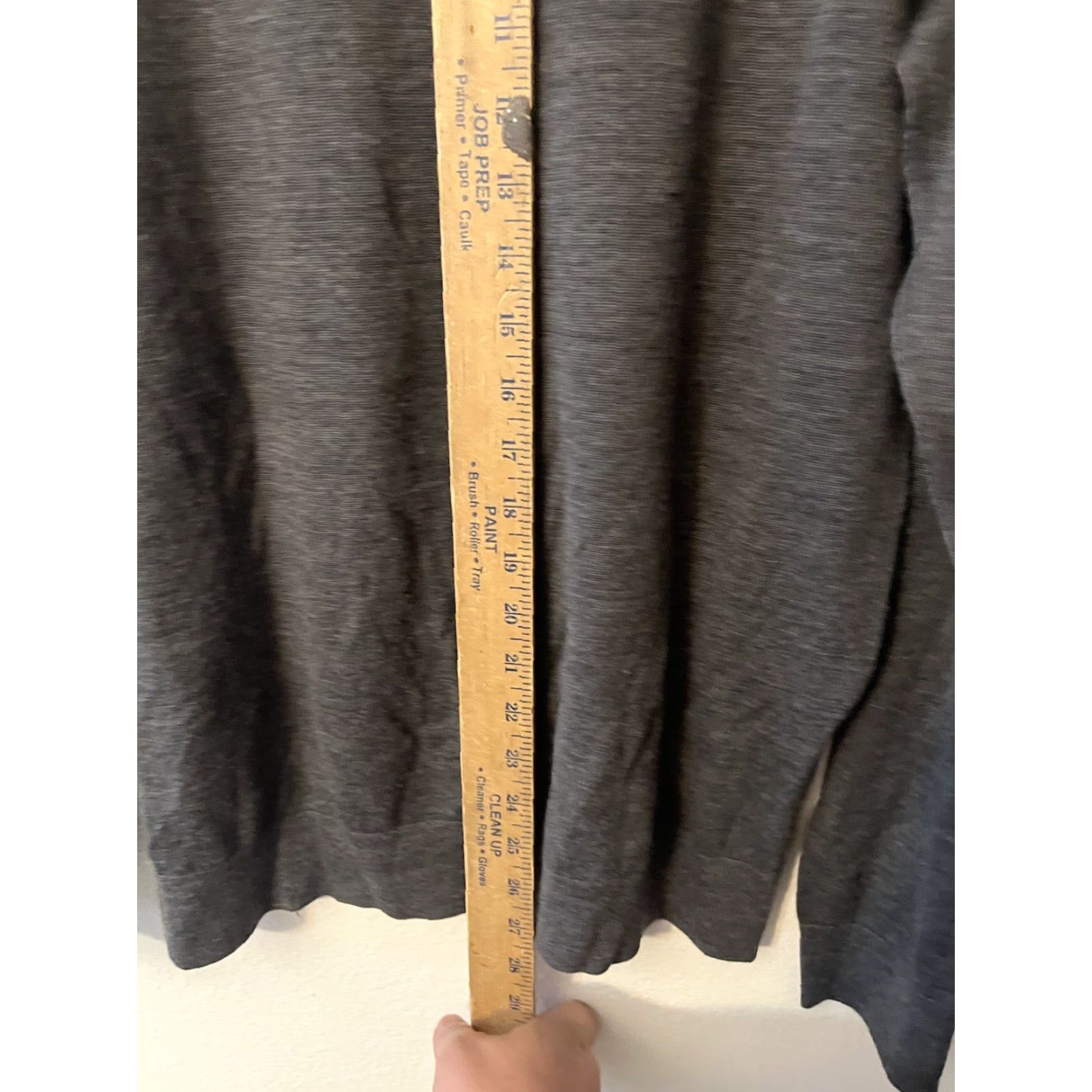 H&M VINTAGE H&M Womens Sweater XL Wool Blend Turtleneck Dark Gray Preppy Pullover Size XL / US 12-14 / IT 48-50 - 4 Thumbnail