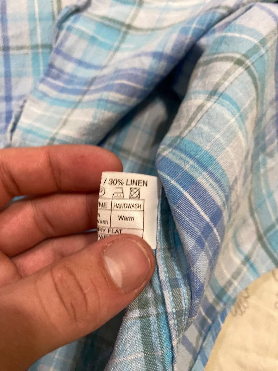 Burberry Burberry London Long Shirt Men's Check Plaid Size US L / EU 52-54 / 3 - 11 Thumbnail