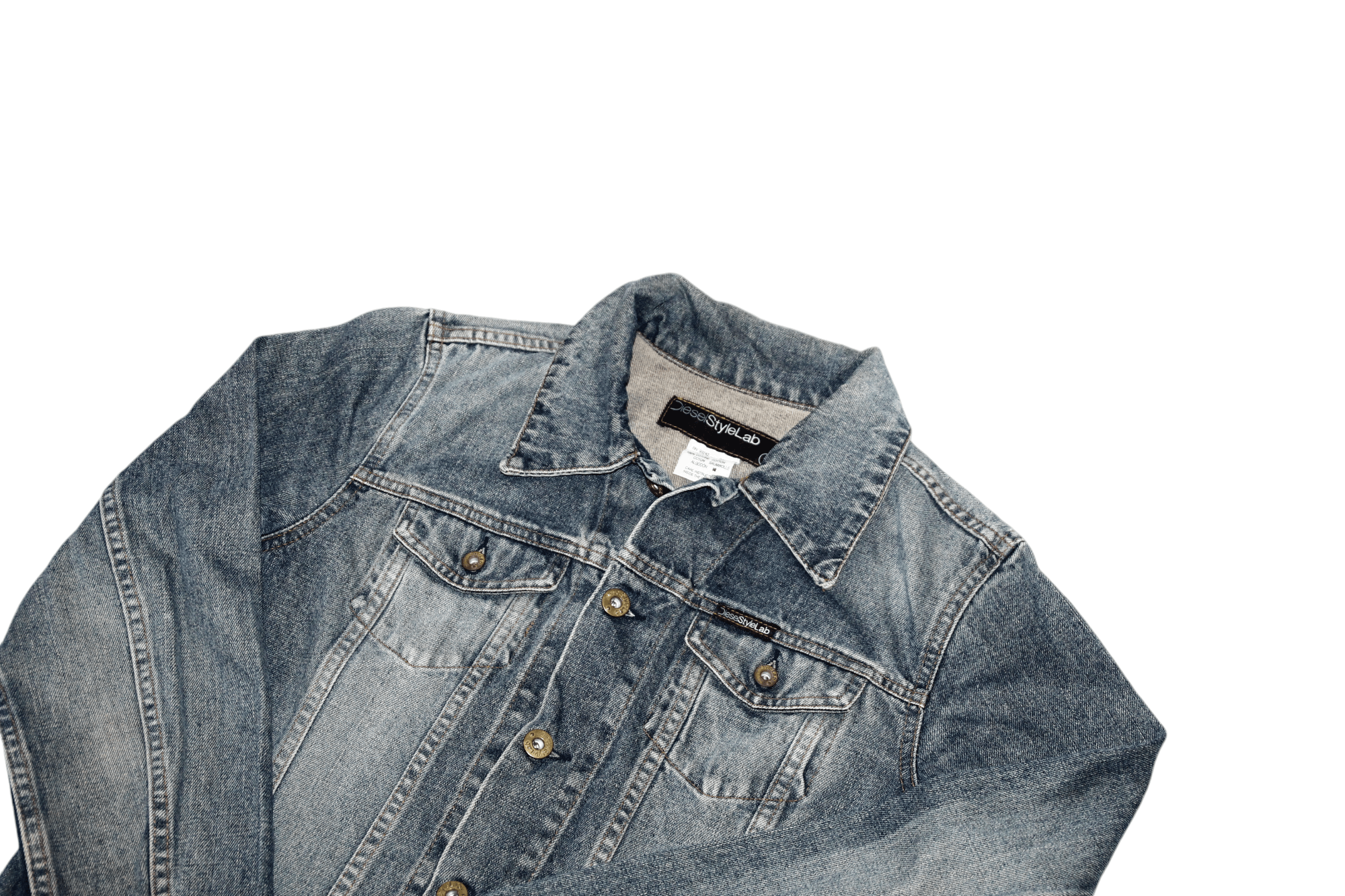 Diesel RARE VTG 🔥Diesel Style Lab Ultrack Stonewash Faded Dnm Jkt Size US S / EU 44-46 / 1 - 2 Thumbnail