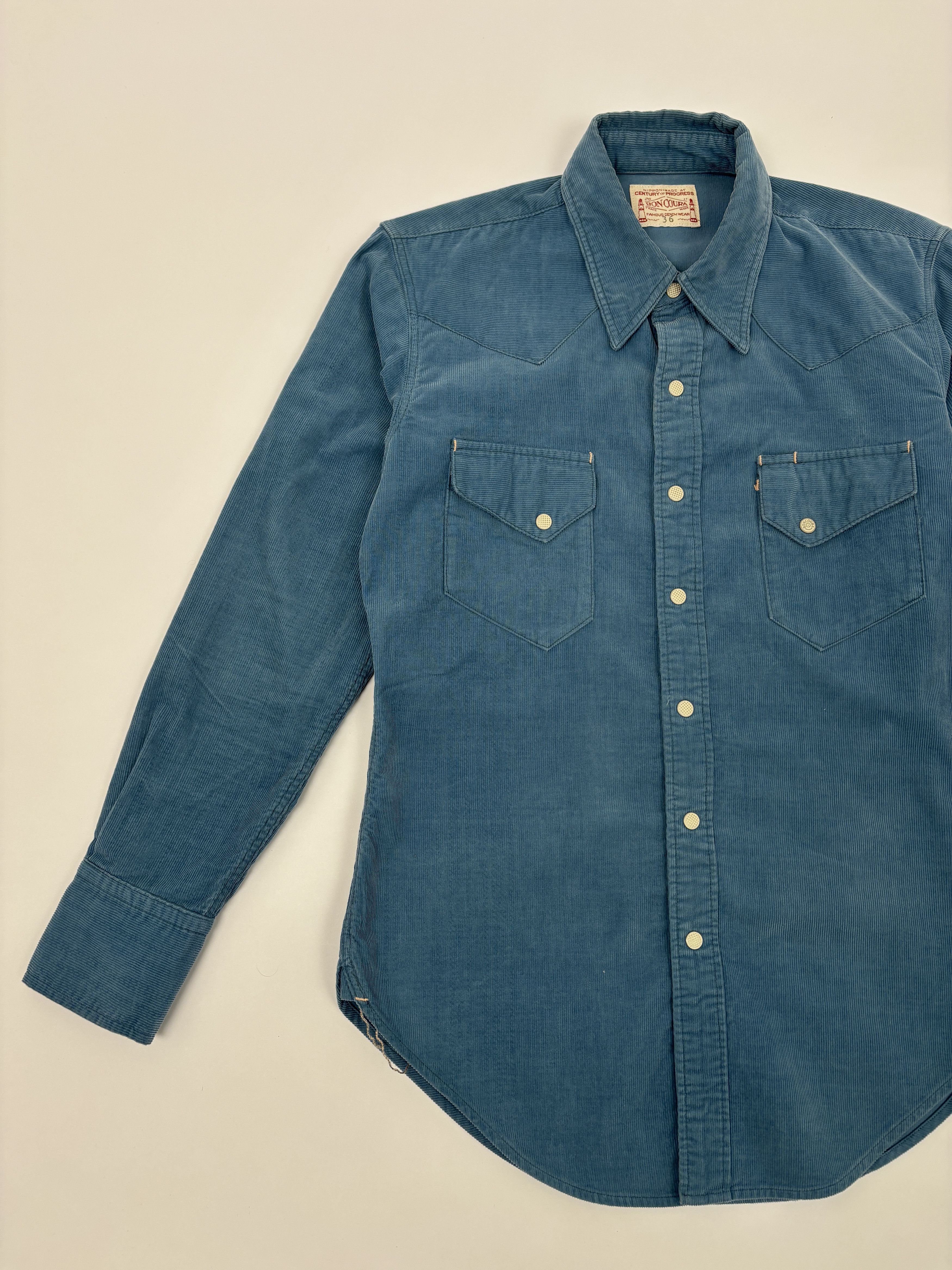 BONCOURA Boncoura Corduroy Western Shirt Size US S / EU 44-46 / 1 - 3 Thumbnail