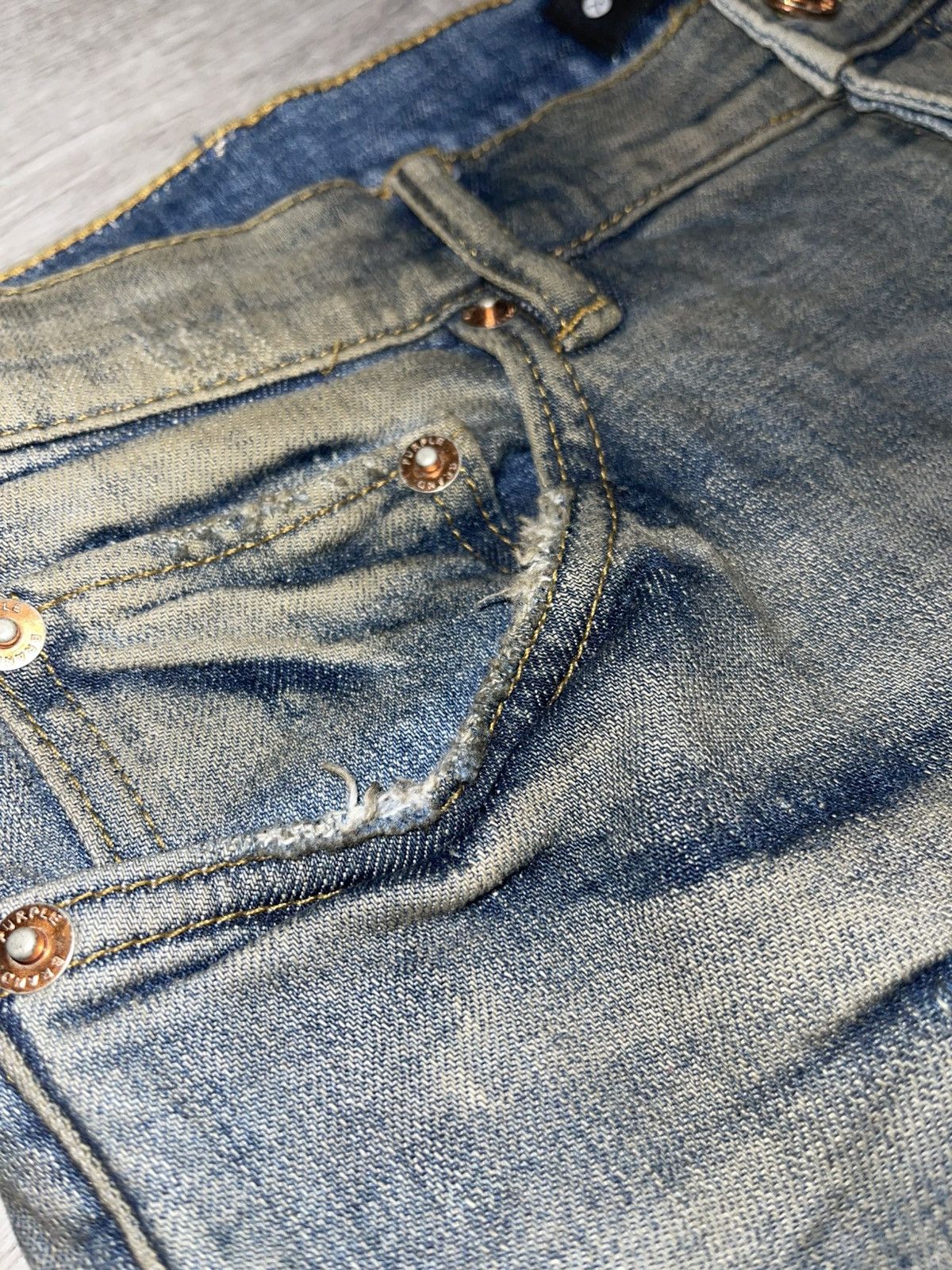 Purple Brand Purple Jeans "tan" Size US 31 - 3 Thumbnail