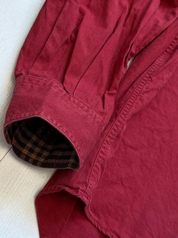 Burberry Burberry London Grafton Made in Spain Vintage 2000s Red Size US M / EU 48-50 / 2 - 5 Thumbnail