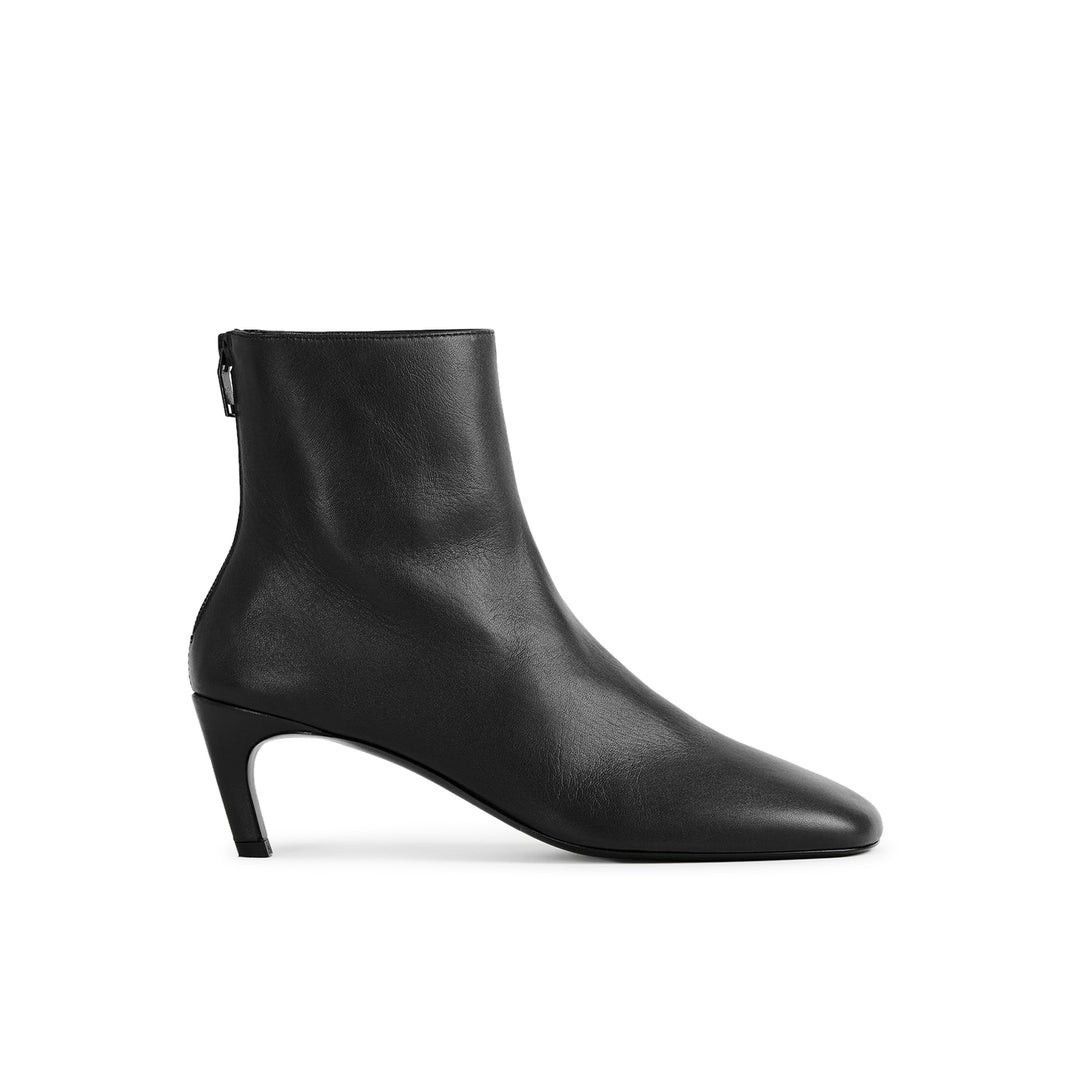Toteme TOTEME Nappa Mid-Heel Black Boots New & Authentic (Women's s Size US 11 / IT 41 - 1 Thumbnail