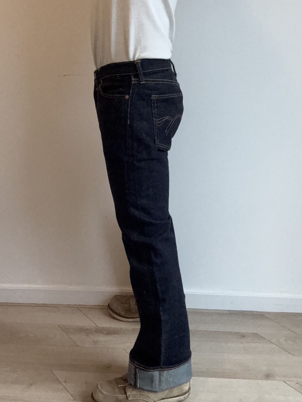 The Flat Head THE FLAT HEAD 1007 Bootcut W31 x L32 Zimbabwe cotton 14.5oz Size US 31 - 16 Thumbnail