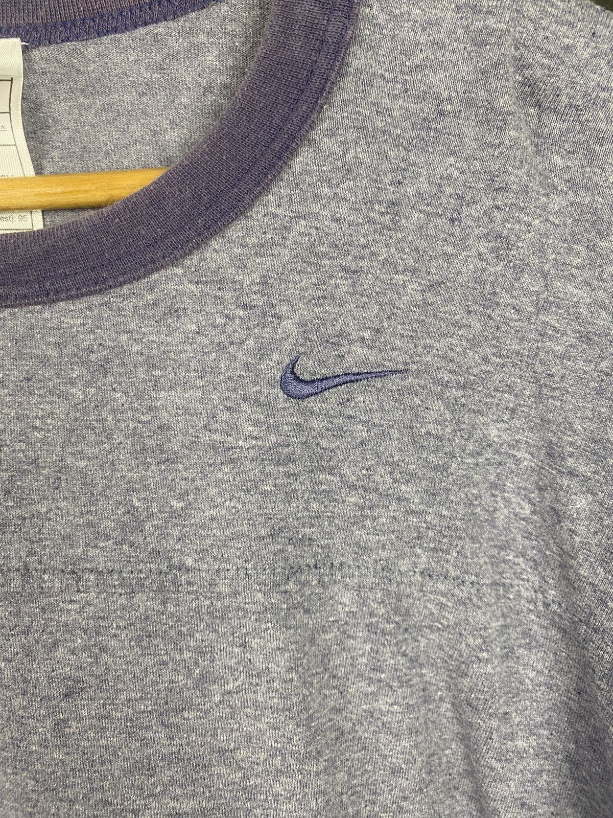 Nike × Vintage Vintage Nike Ringer Small Logo Size US L / EU 52-54 / 3 - 3 Thumbnail