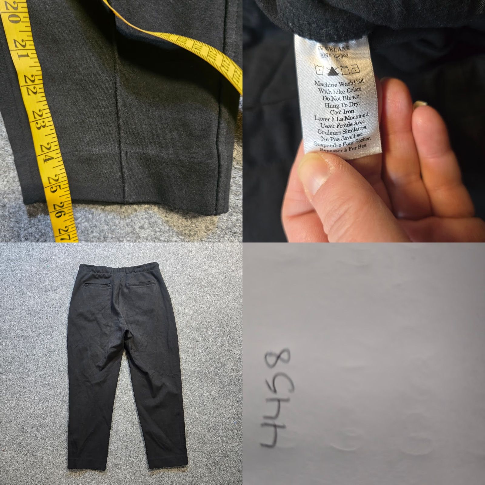 Everlane Everlane Pants Womens Large Gray The Dream Sweatpants Drawstring Lounge Comfort Size 36" / US 14 / IT 50 - 8 Thumbnail