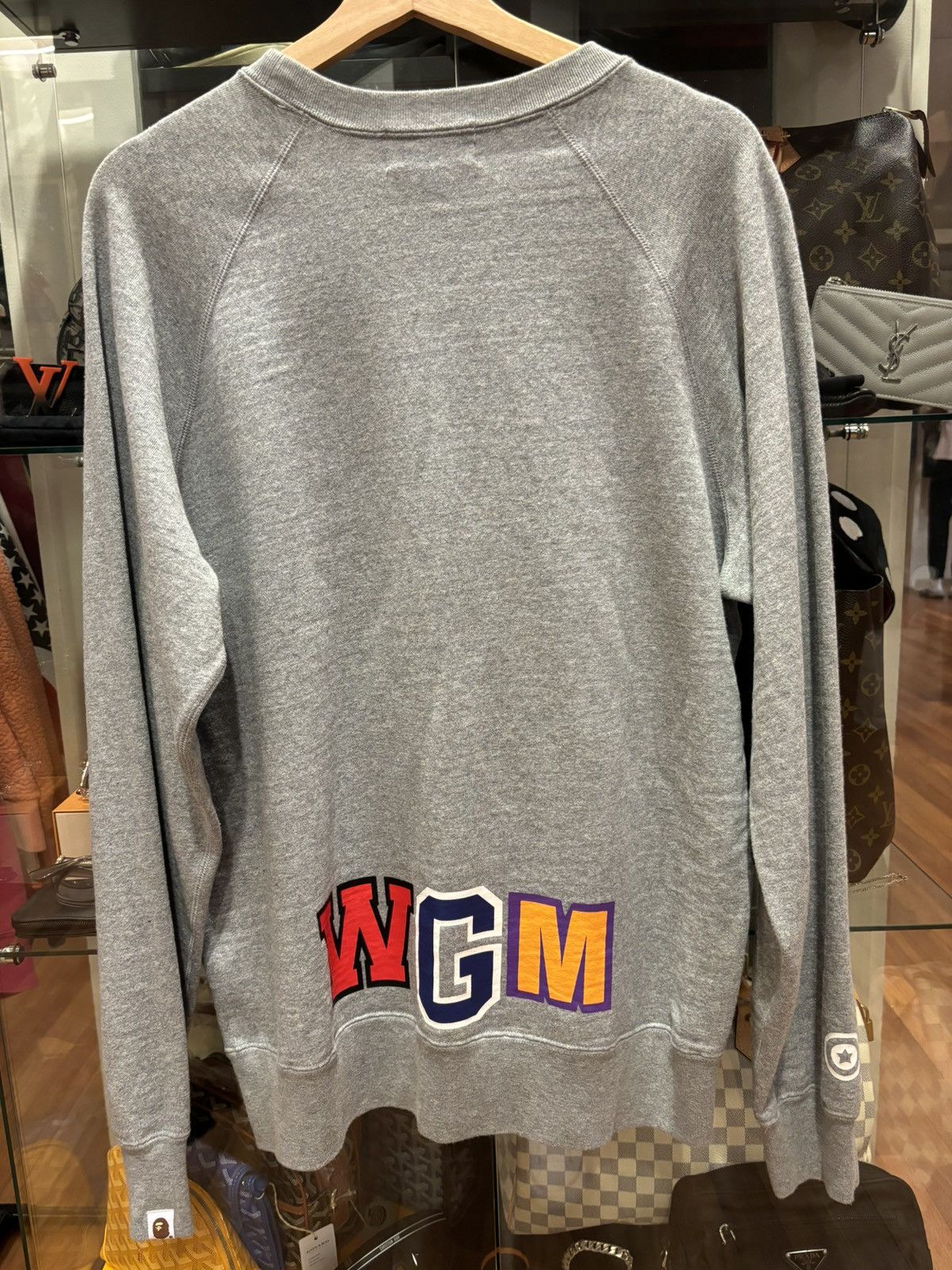 Bape Bape Zip Up Crewneck Grey Size US XL / EU 56 / 4 - 2 Thumbnail
