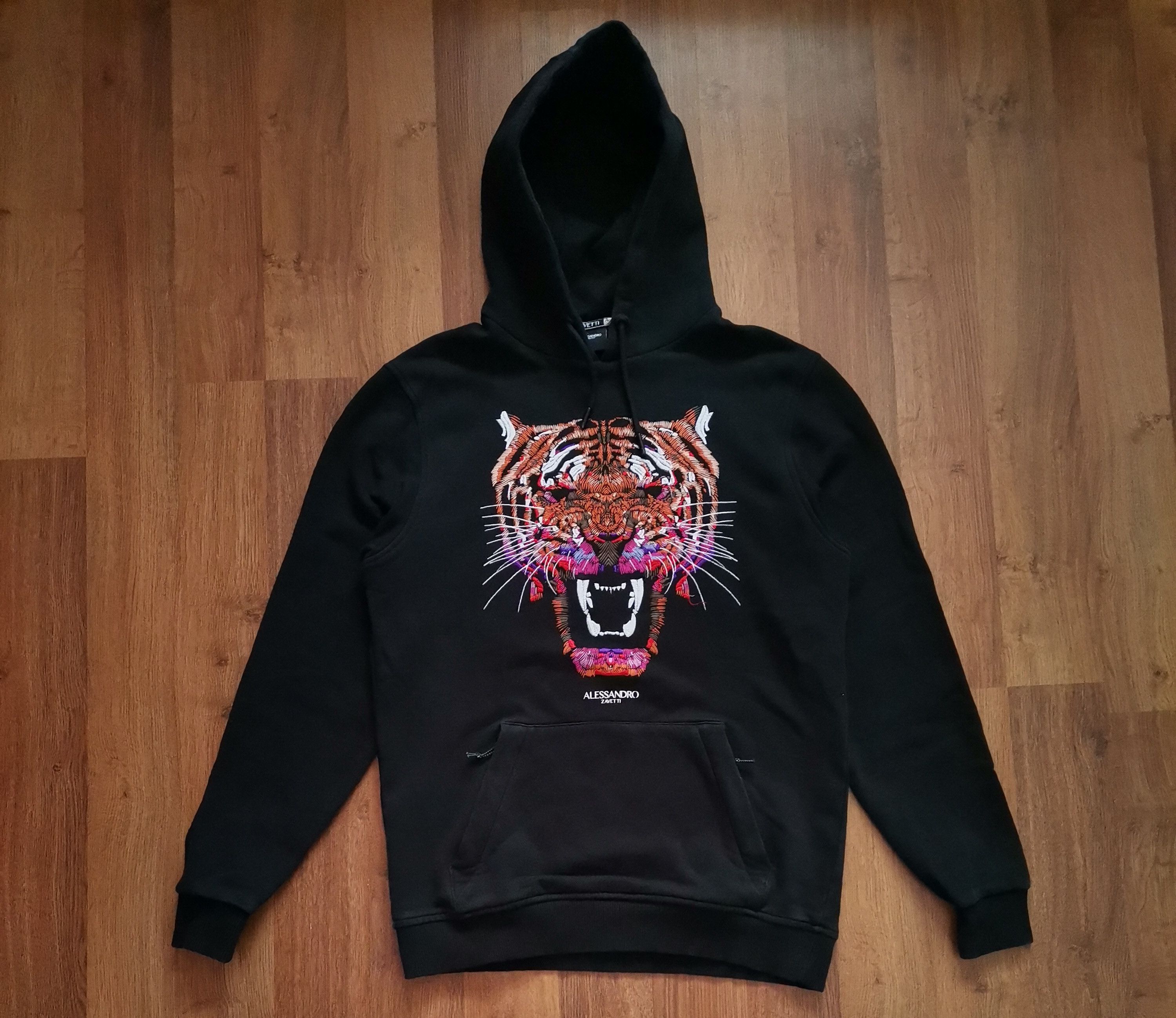 Designer Alessandro Zavetti Tiger Hoodie Size US M / EU 48-50 / 2 - 1 Thumbnail