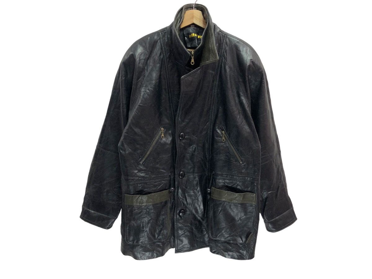 Leather Jacket Distressed