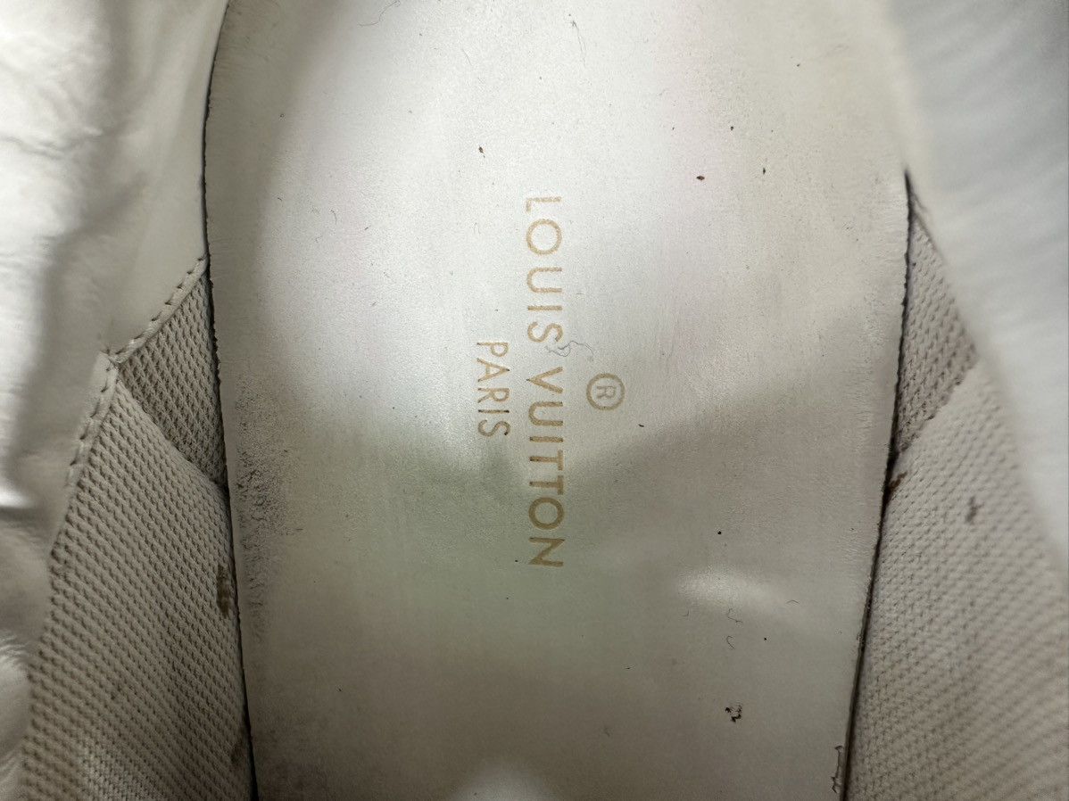 Louis Vuitton LOUIS VUITTON Calfskin Monogram Denim Rivoli Sneakers Size US 10 / EU 43 - 8 Thumbnail