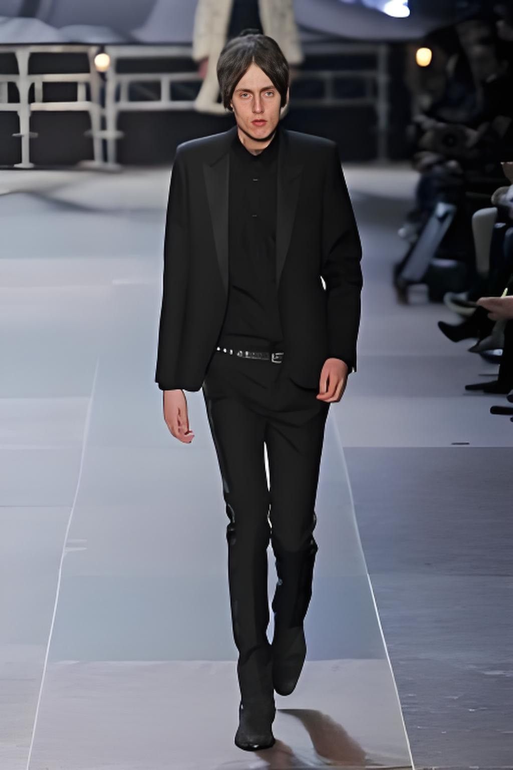 Saint Laurent Paris Saint laurent size 50 Black wool smoking pants 2501-Nextar Size US 38 / EU 54 - 7 Thumbnail