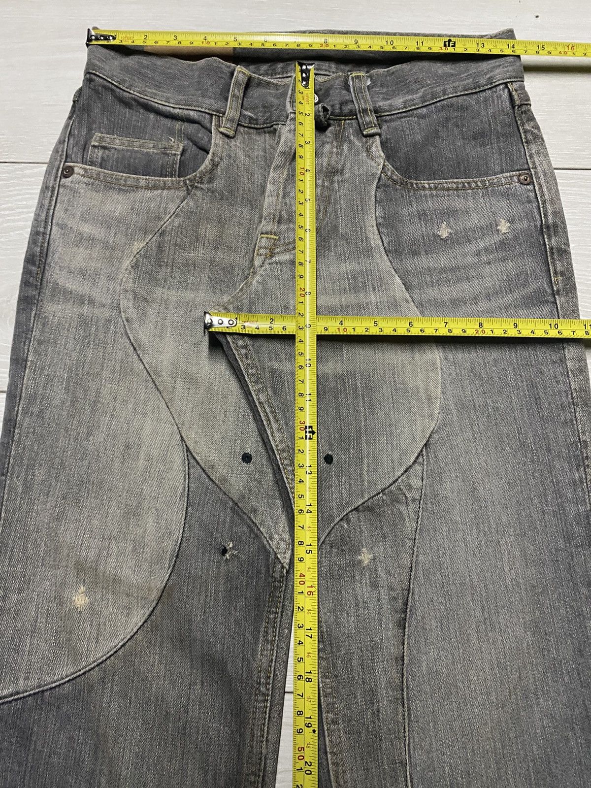 Analog Vintage Japanese Brand Analog Lighning Distressed Jeans Size US 28 / EU 44 - 15 Thumbnail