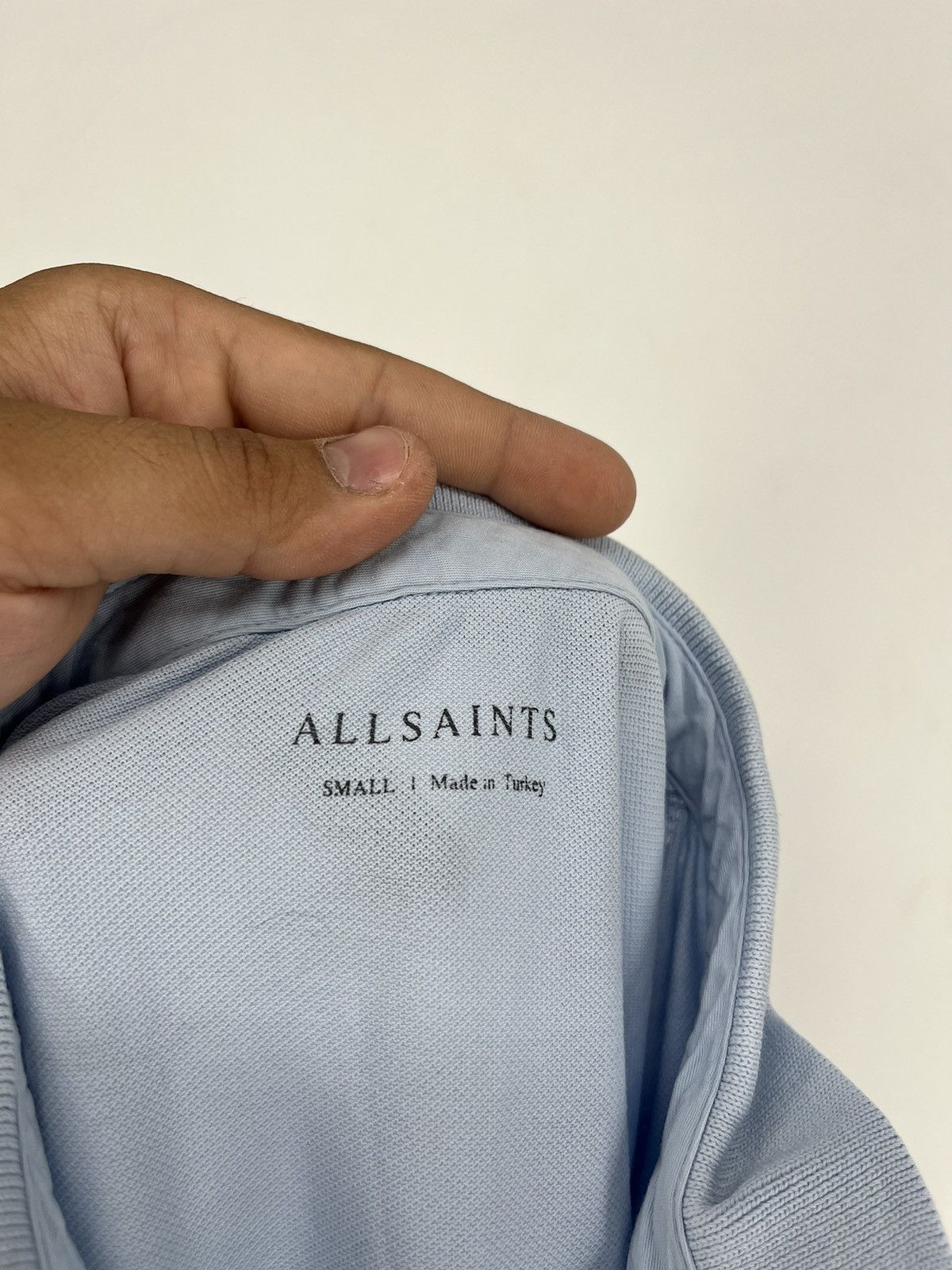 Allsaints Vintage Y2K Allsaints Polo T-shirt luxury Sportswear Size S Size US S / EU 44-46 / 1 - 8 Thumbnail