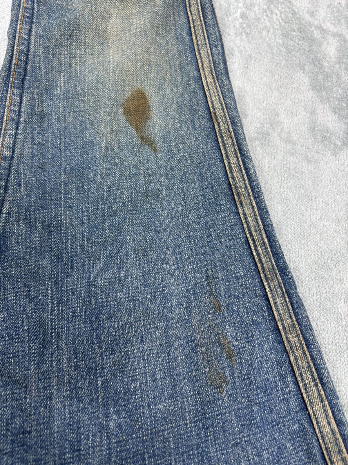 Le Grande Bleu (L.G.B.) L.G.B Flared Denim Pants. S012 Size US 28 / EU 44 - 3 Thumbnail