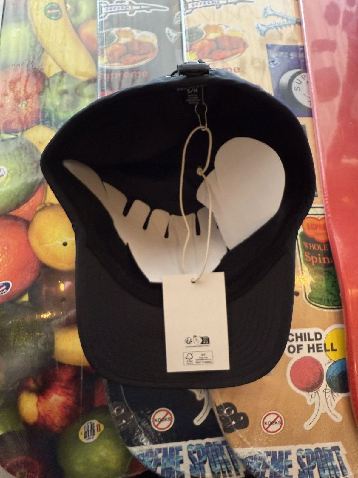 Marithe + Francois Girbaud × Supreme Black supreme hat Size ONE SIZE - 7 Thumbnail
