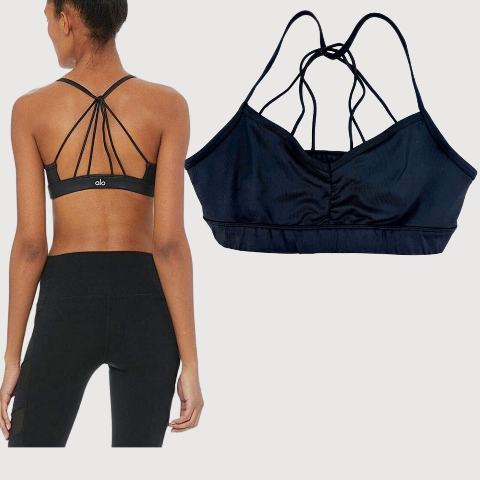Other Alo Yoga Sunny Strappy Sports Bra M Size ONE SIZE - 1 Thumbnail