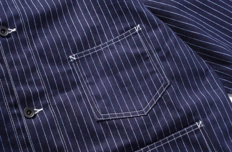 The Real McCoy's THE REAL McCOY'S Sub-line: JOE McCOY. Indigo dyeing printed Size US S / EU 44-46 / 1 - 5 Thumbnail