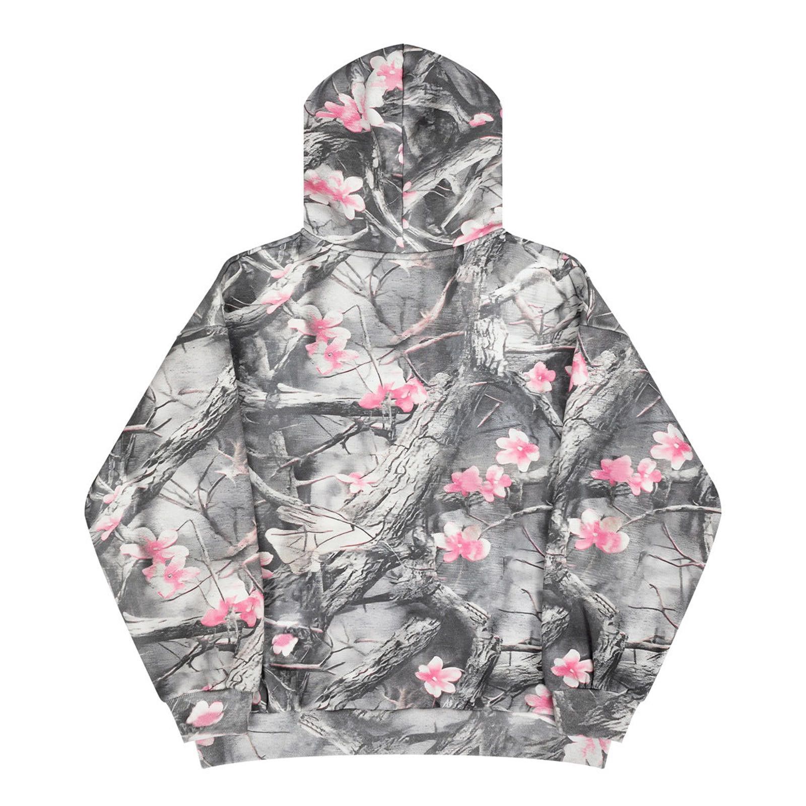 Japanese Brand Digital Camo Graphic Floral Pullover Hoodie Size US M / EU 48-50 / 2 - 2 Thumbnail