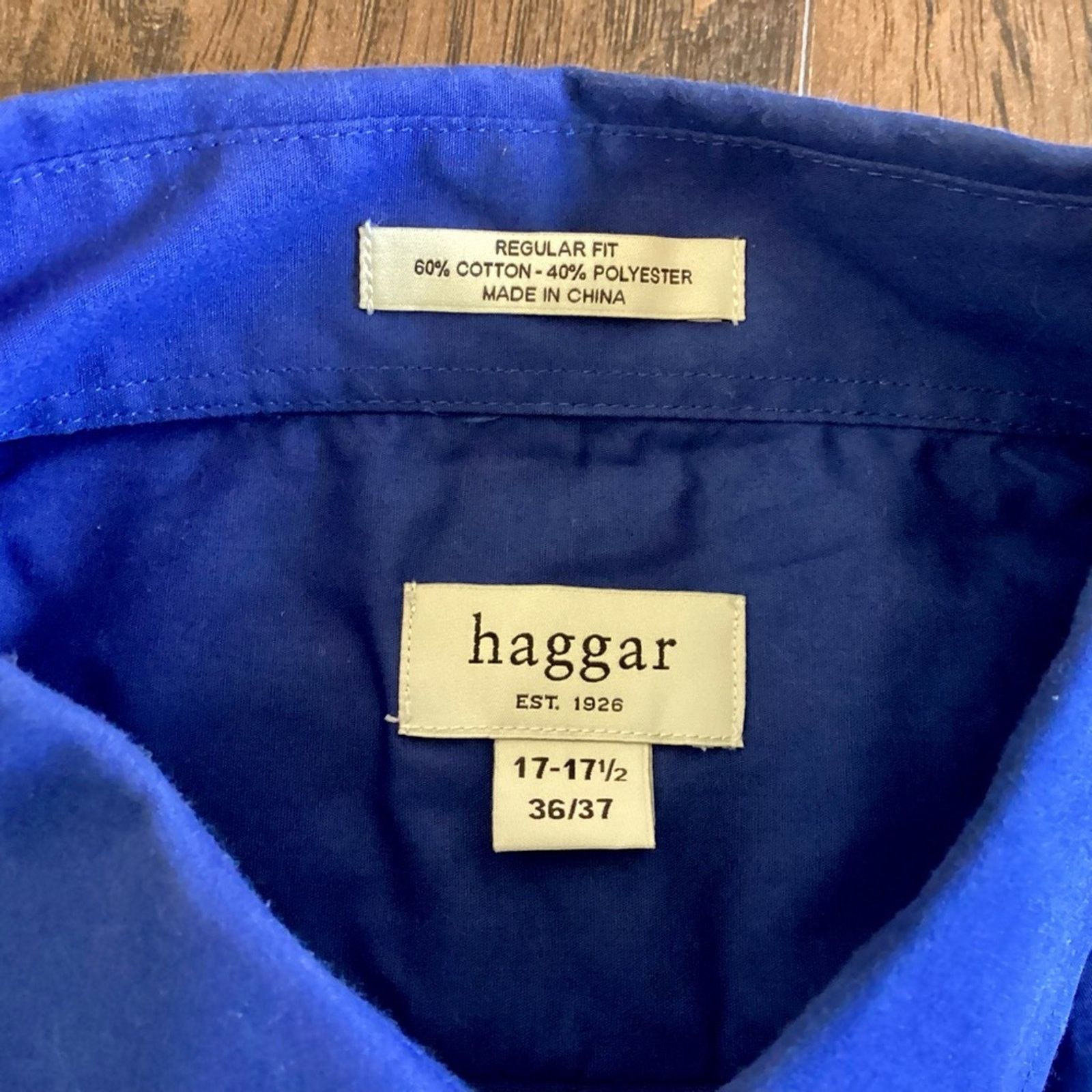Haggar Haggar Regular Fit Button Down Size US XL / EU 56 / 4 - 3 Thumbnail