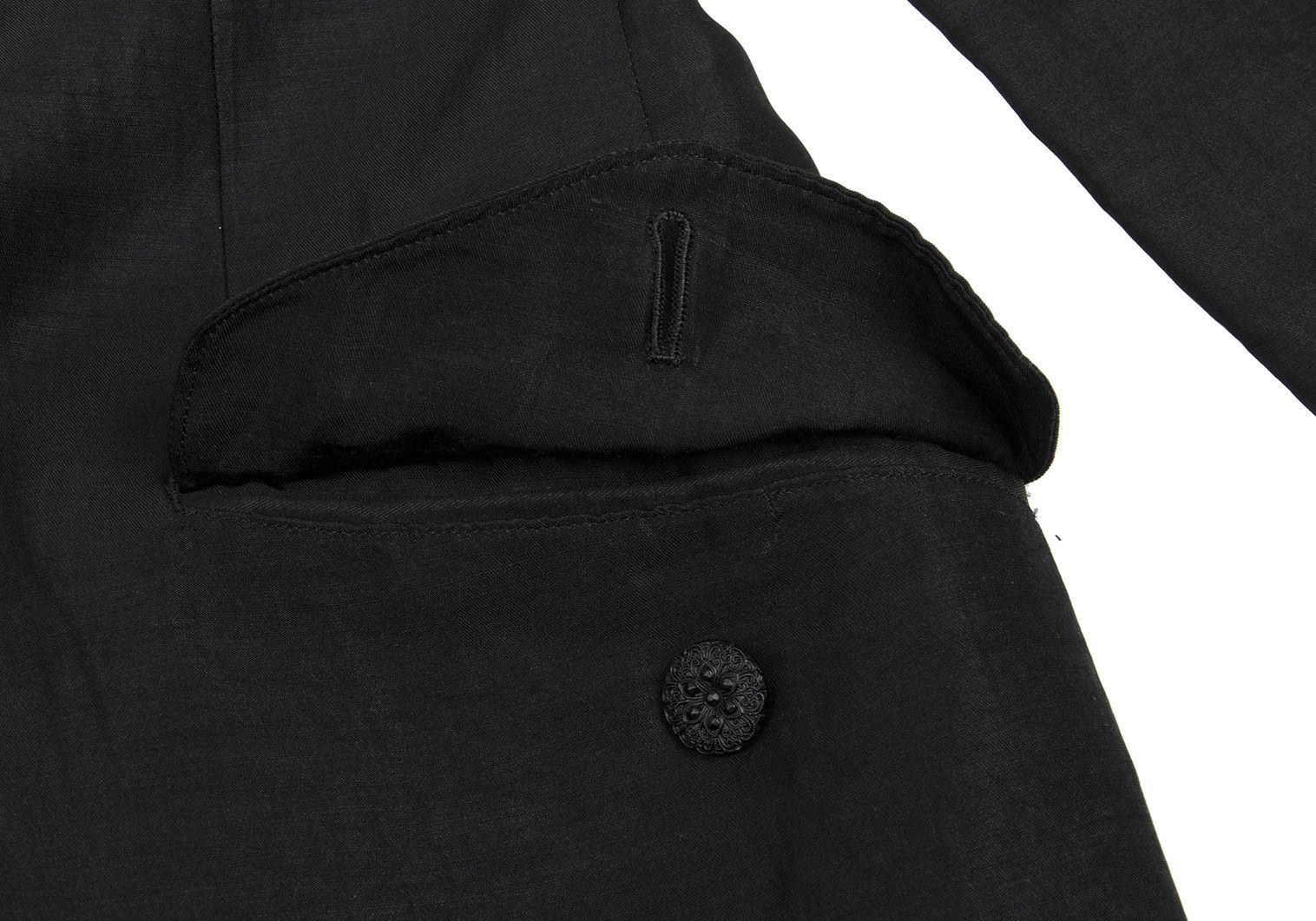 Yohji Yamamoto Yohji Yamamoto Tailored Jacket in Black Size US XL / EU 56 / 4 - 11 Thumbnail