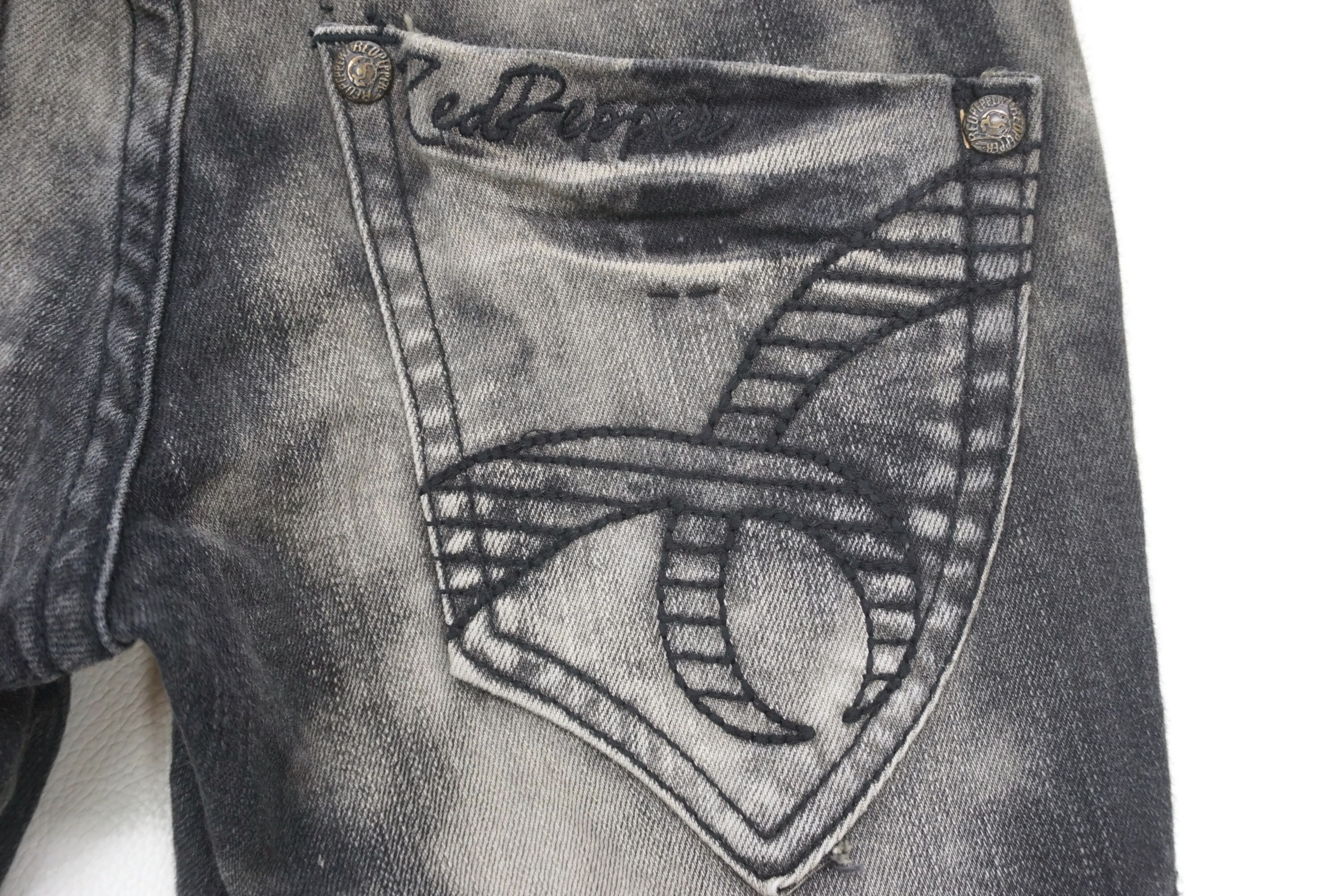 Japanese Brand Red Pepper Jeans Size 24 fit W28xL34.5 Low Rise Skinny Size 24" / US 00 / IT 34 - 9 Thumbnail