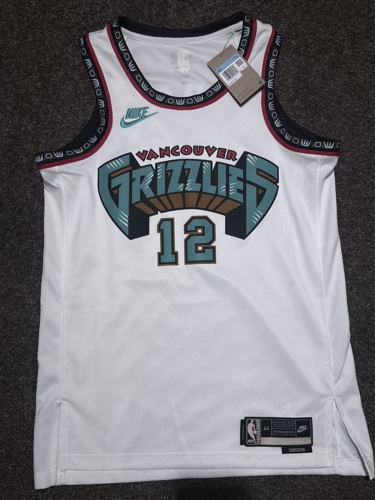 Nike Ja Morant Grizzlies Classic swingman jersey M/44 Size US M / EU 48-50 / 2 - 1 Thumbnail