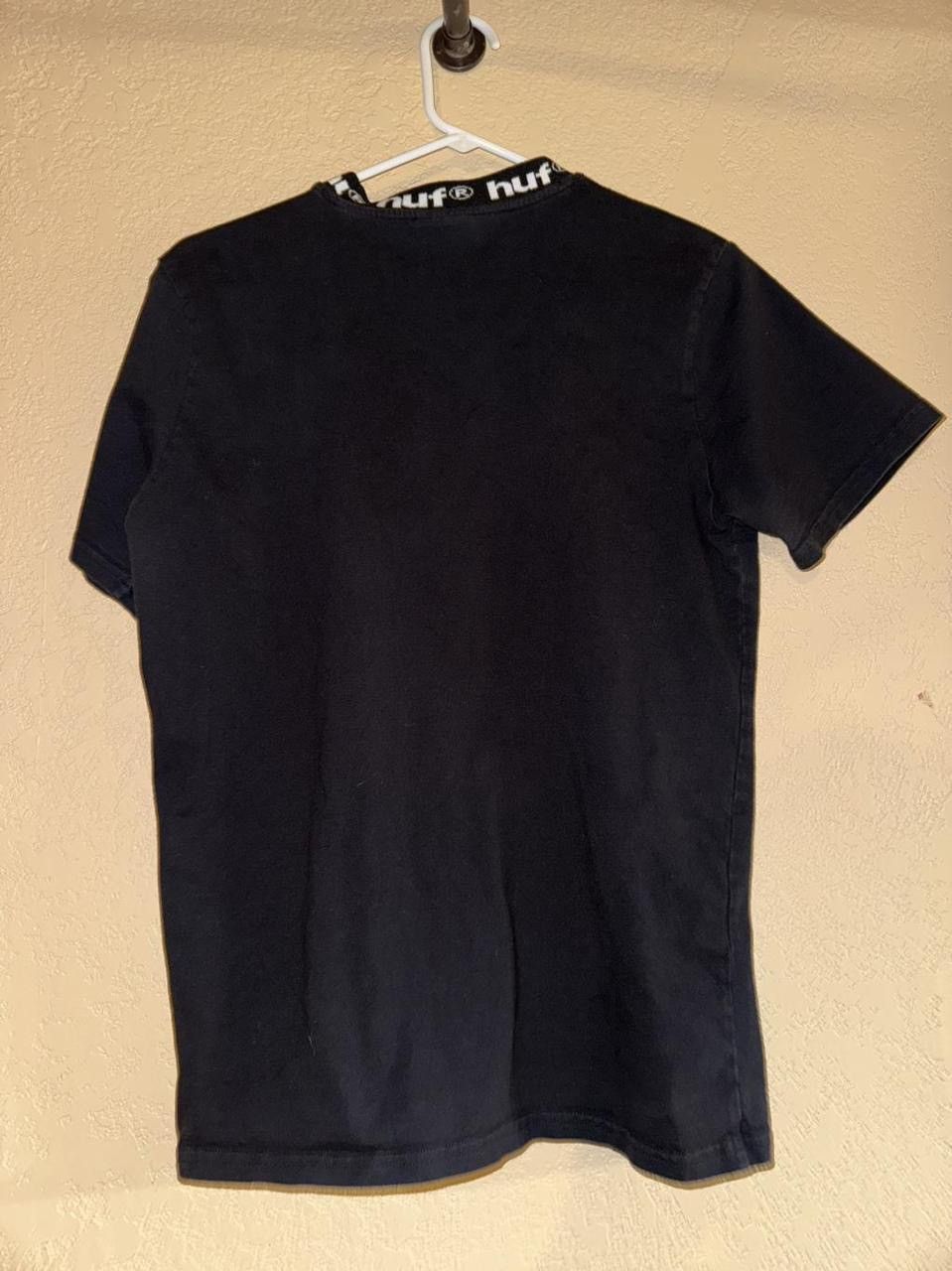 Huf HUF Cuffed / Collared T-Shirt with White Logo Size US M / EU 48-50 / 2 - 4 Thumbnail
