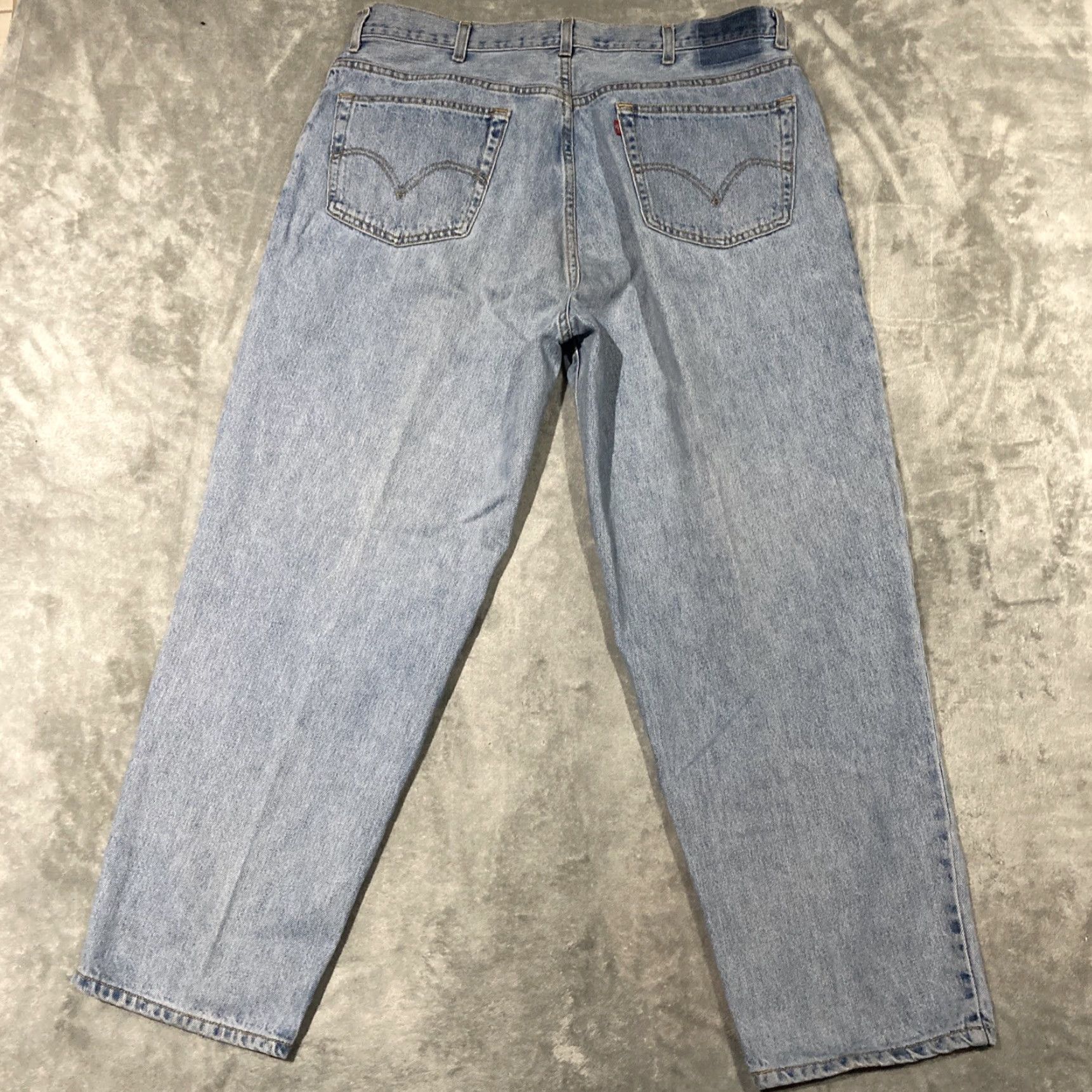 Levi's VINTAGE Levi's 560 Jeans Mens 40x30 Blue Loose Fit Tapered Baggy 90s 1999 Y2K Size US 40 / EU 56 - 5 Thumbnail