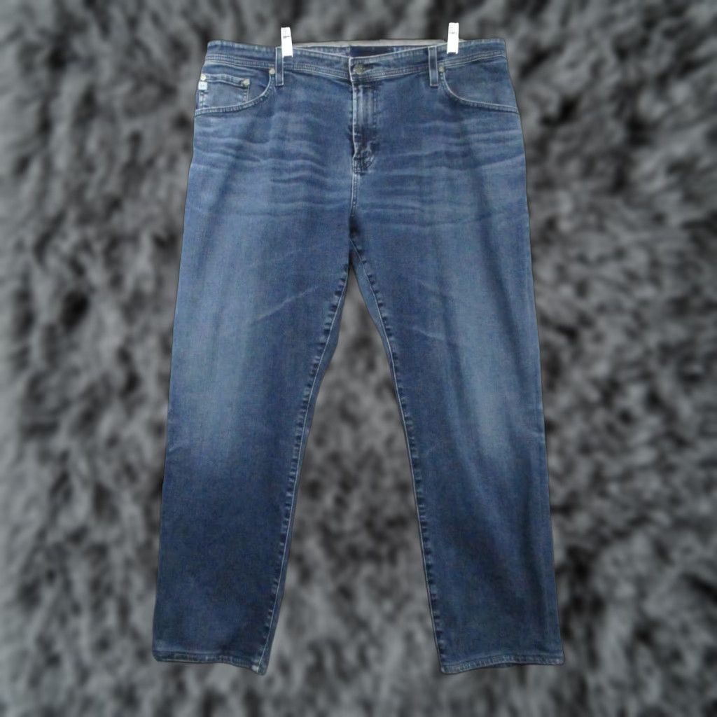 Vintage AG Adriano Goldschmied Jeans The Everett Slim Straight 40x29 Blue Mens Regular 5-Pocket Cotton Blend Vintage No Size US 40 / EU 56 - 1 Thumbnail