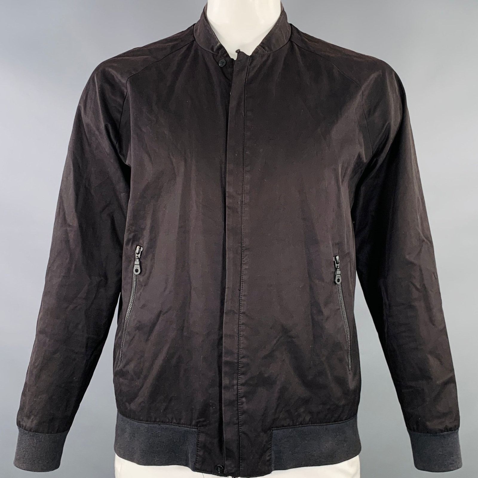 Welcome Stranger WELCOME STRANGER Size L Black Cotton Blend Zip Up Jacket Size US L / EU 52-54 / 3 - 1 Thumbnail