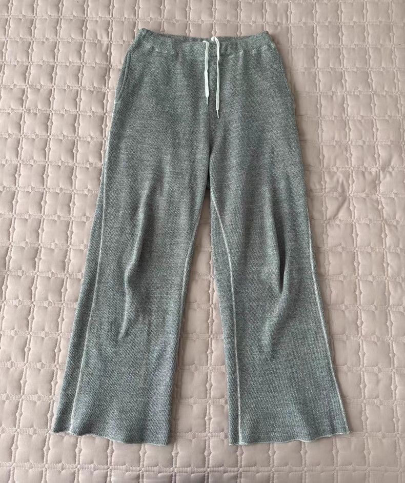 FilMelange Filmelange Knit Gray Pants Size US 33 - 1 Thumbnail